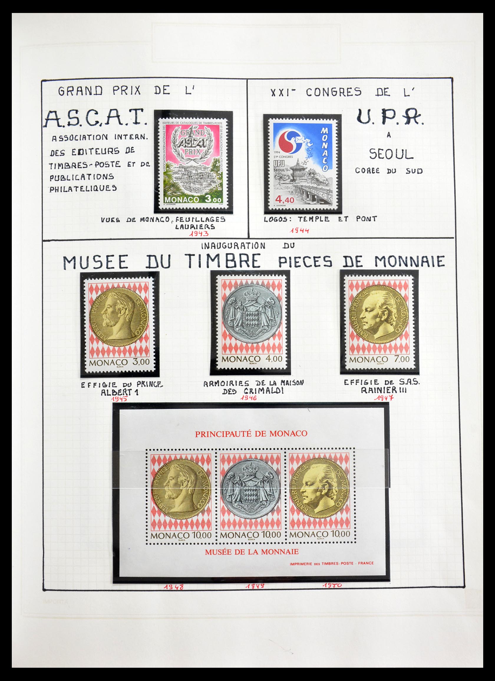 29104 251 - 29104 Monaco 1885-1997.
