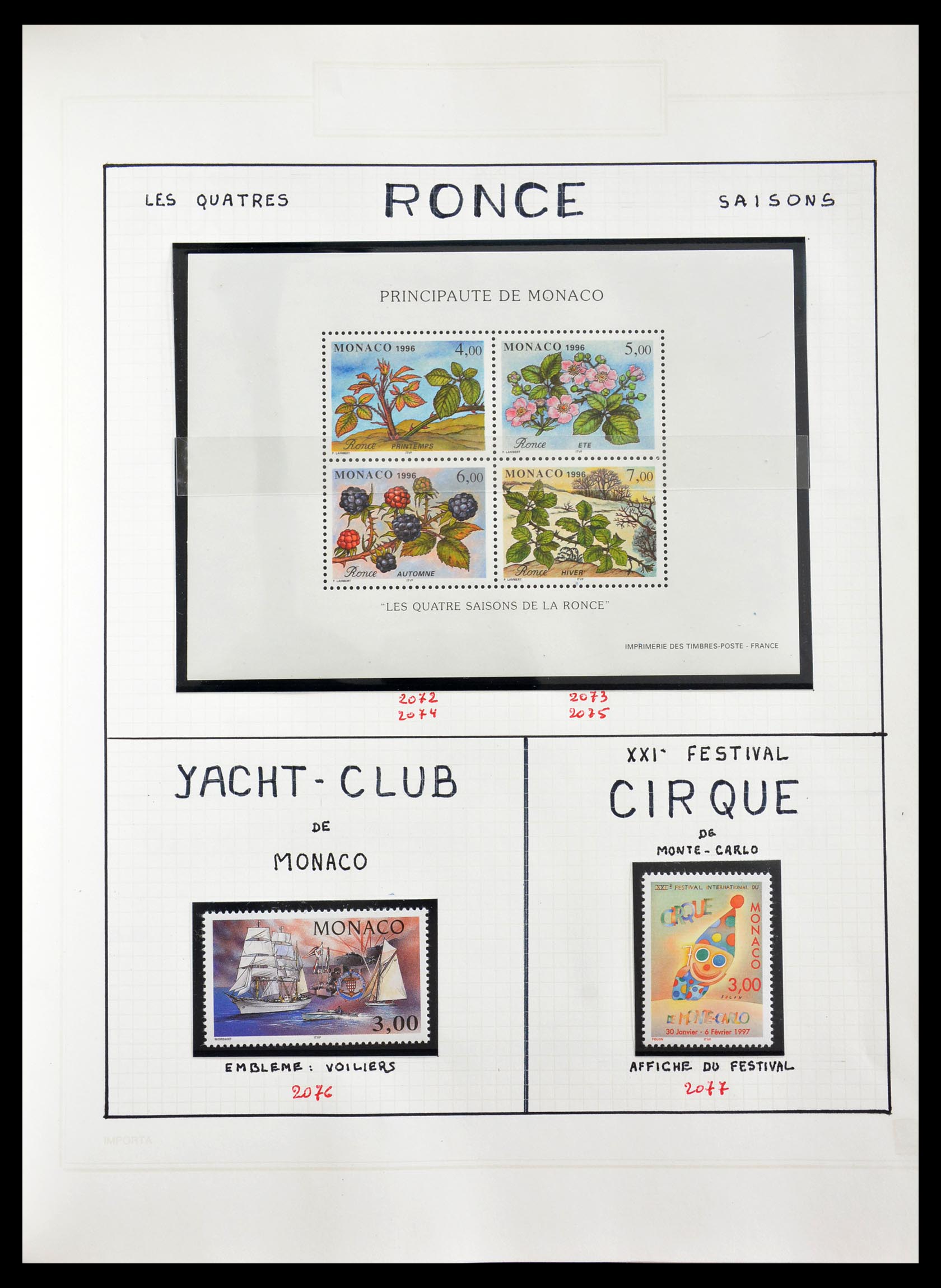 29104 273 - 29104 Monaco 1885-1997.