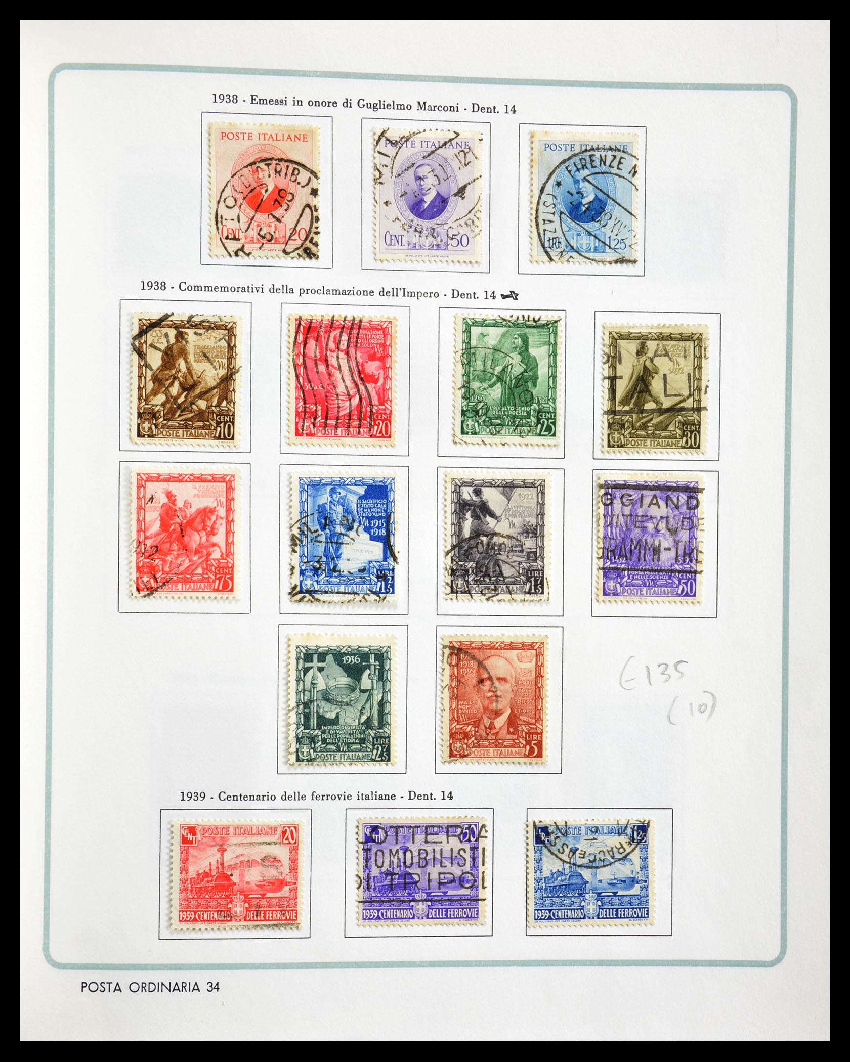 29130 035 - 29130 Italië 1862-1944.