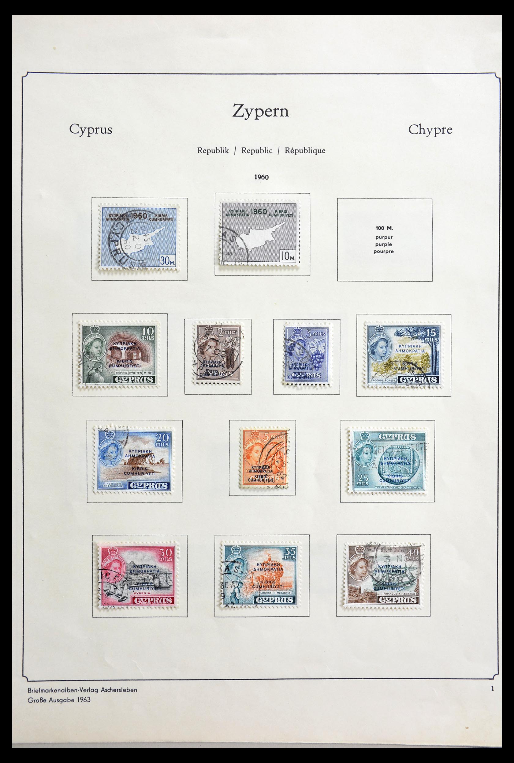 29146 011 - 29146 Cyprus 1880-1980.
