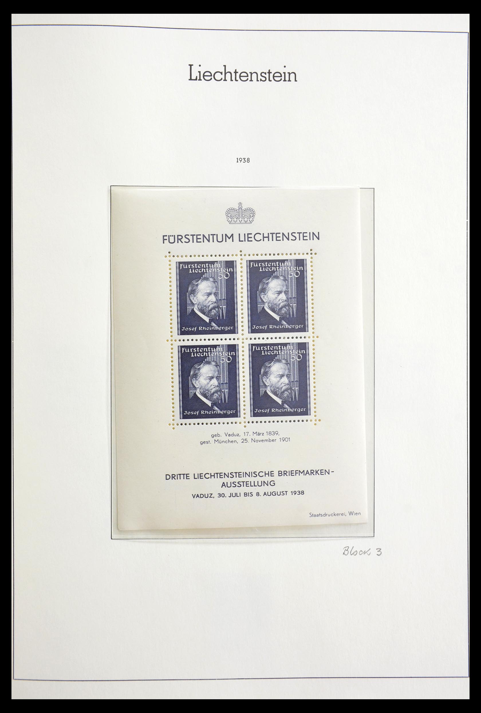 29159 018 - 29159 Liechtenstein 1917-2009.