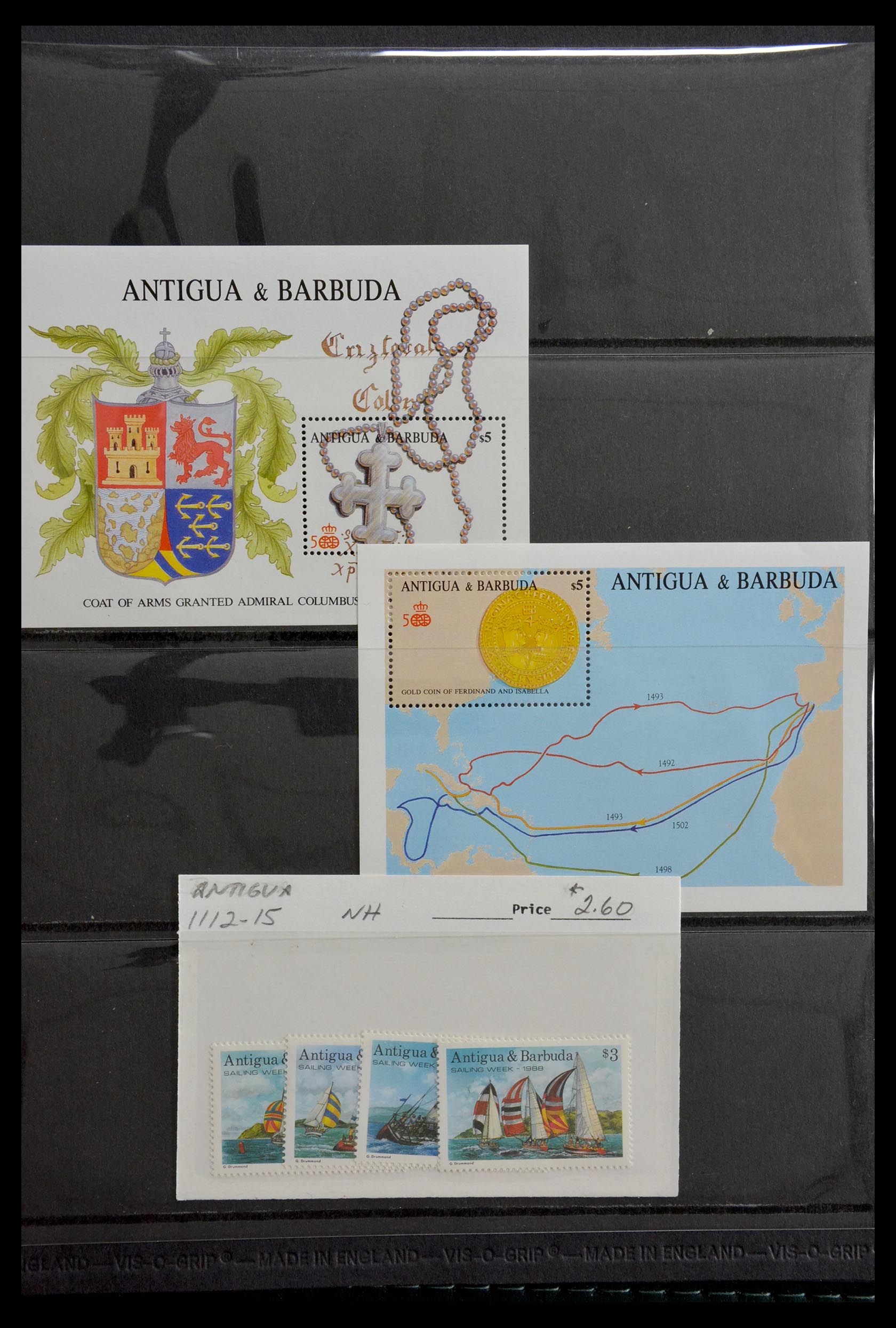 29162 143 - 29162 Antigua 1862-1989.