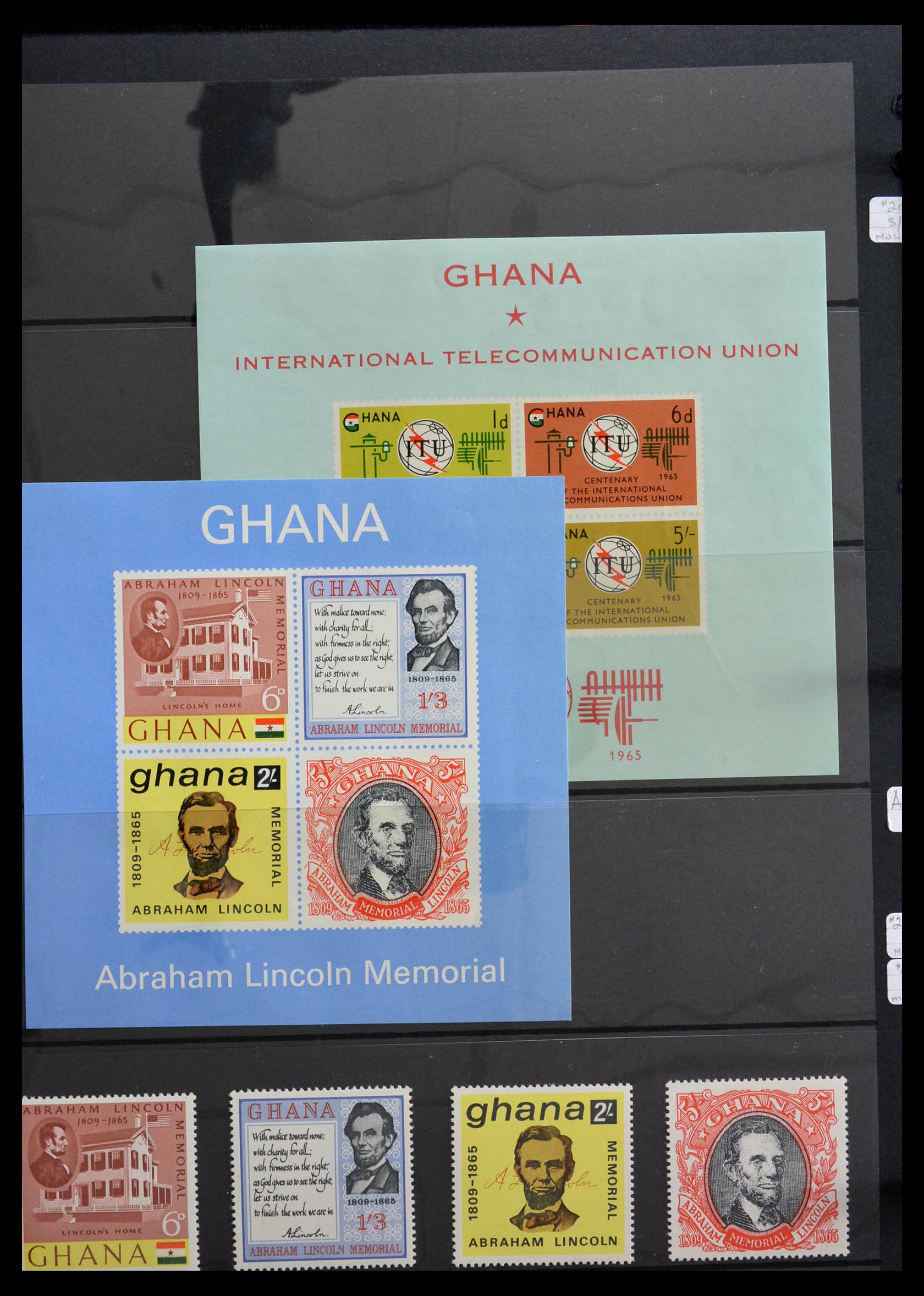 29166 034 - 29166 Gold Coast/Ghana 1876-1984.
