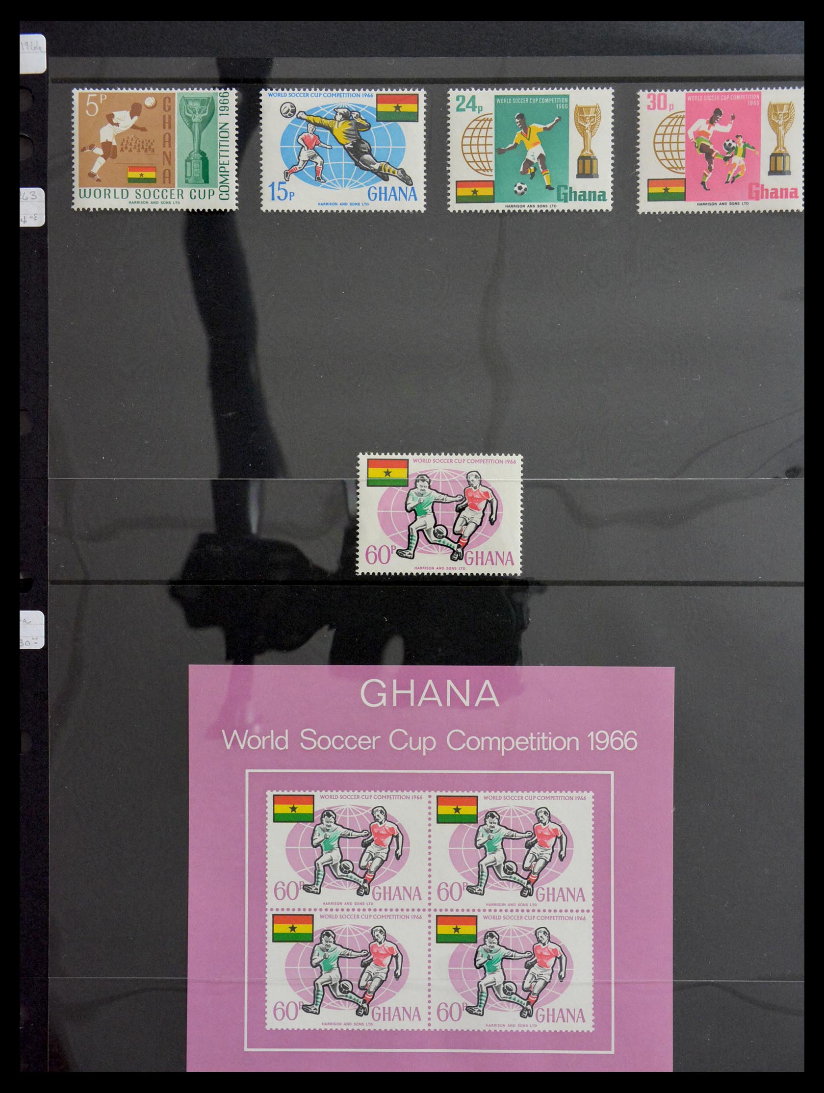 29166 040 - 29166 Gold Coast/Ghana 1876-1984.