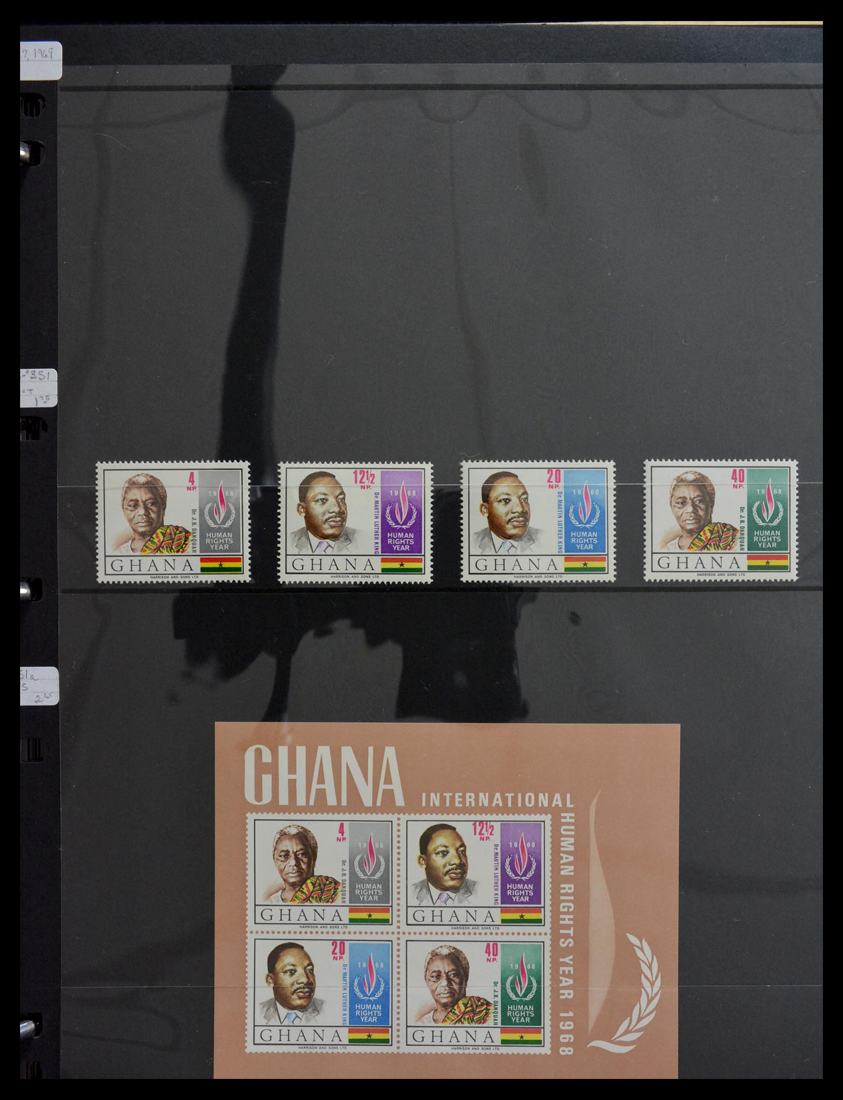 29166 055 - 29166 Gold Coast/Ghana 1876-1984.