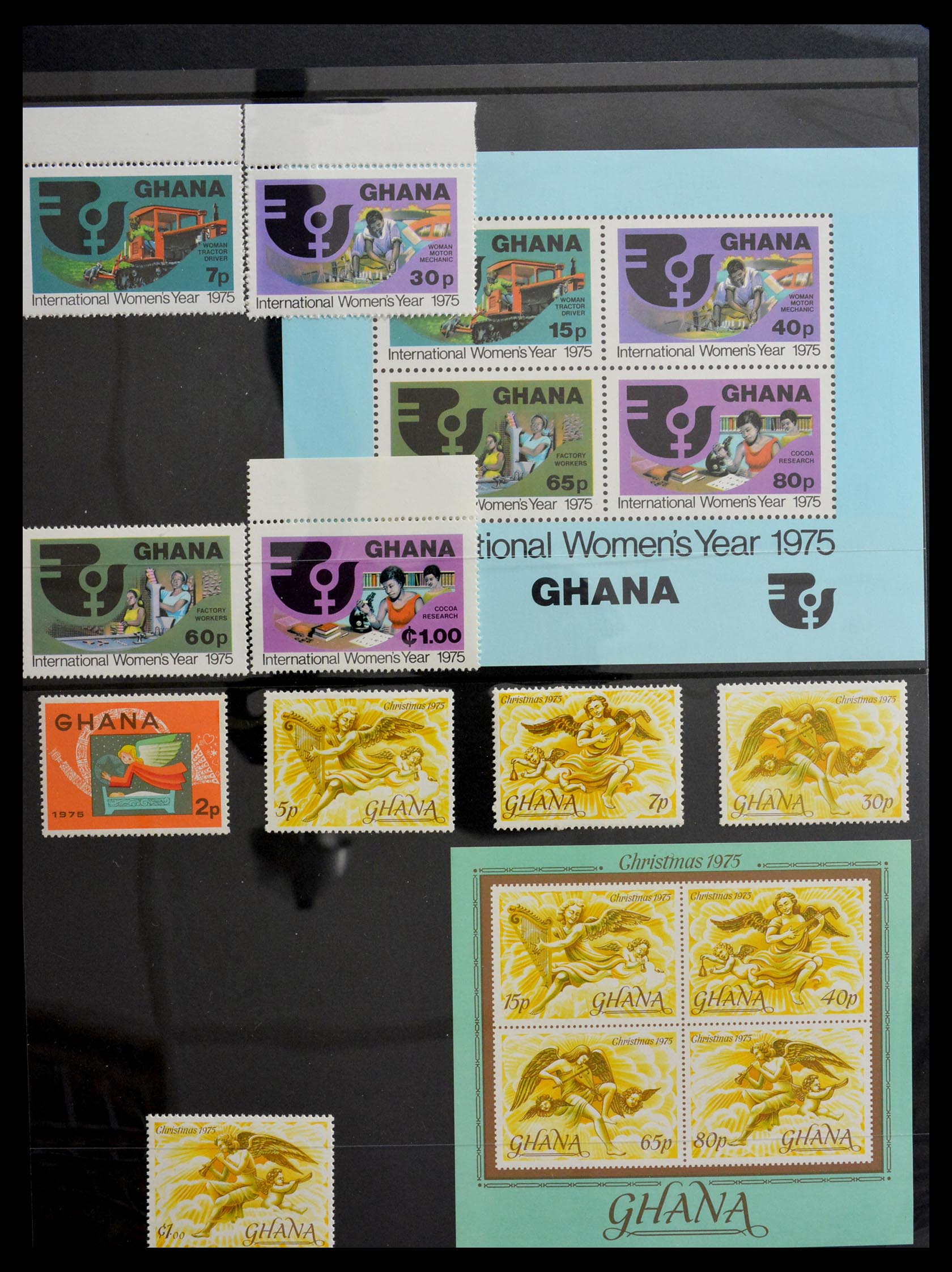 29166 076 - 29166 Gold Coast/Ghana 1876-1984.