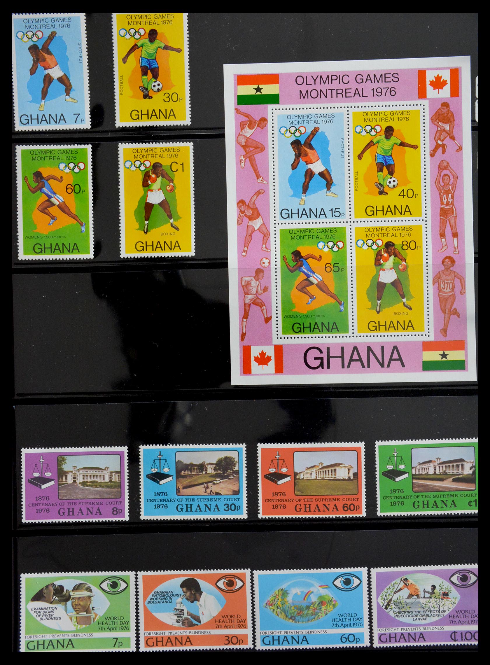 29166 079 - 29166 Gold Coast/Ghana 1876-1984.