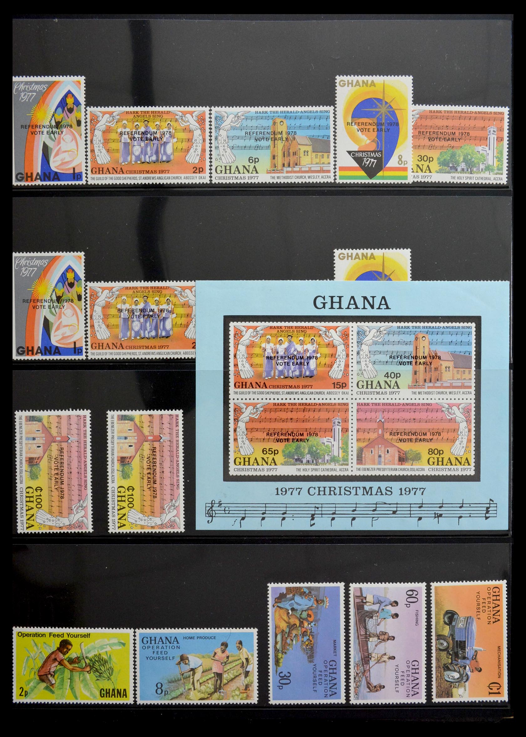 29166 084 - 29166 Gold Coast/Ghana 1876-1984.