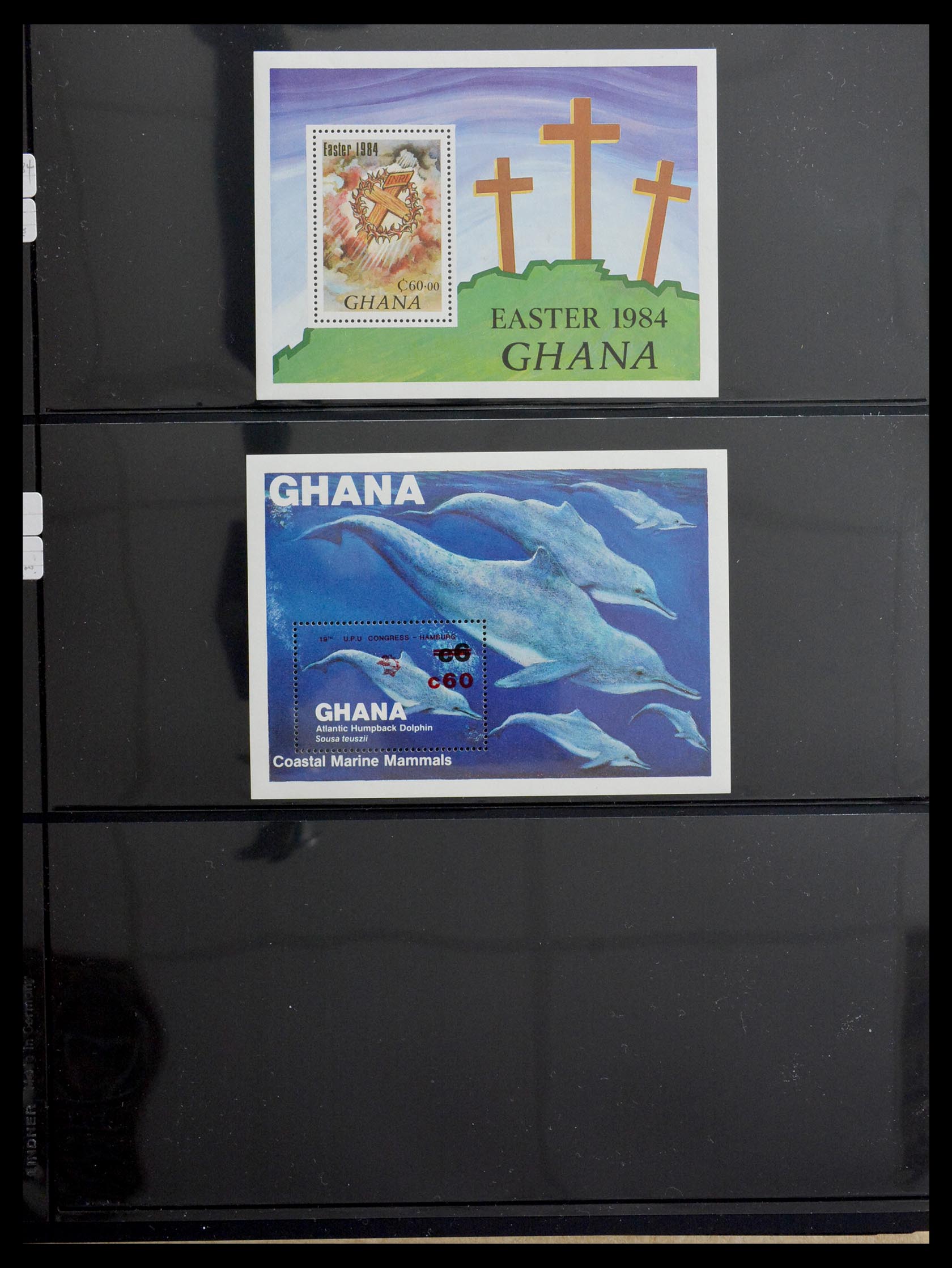 29166 107 - 29166 Gold Coast/Ghana 1876-1984.
