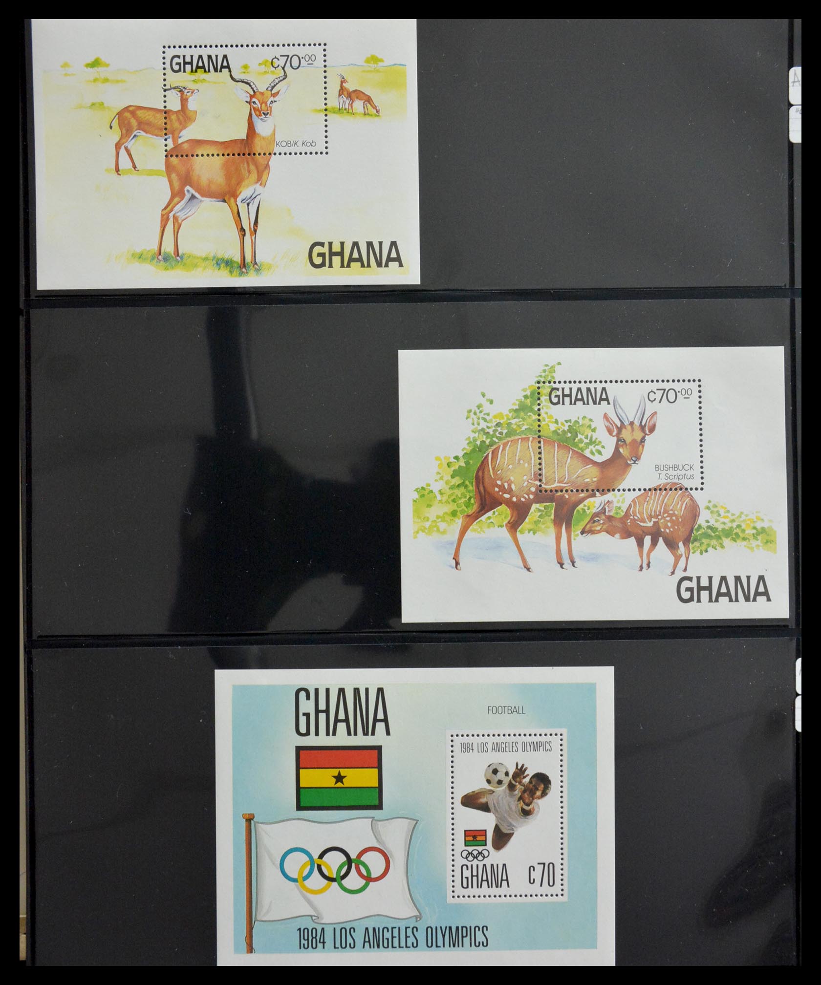 29166 108 - 29166 Gold Coast/Ghana 1876-1984.