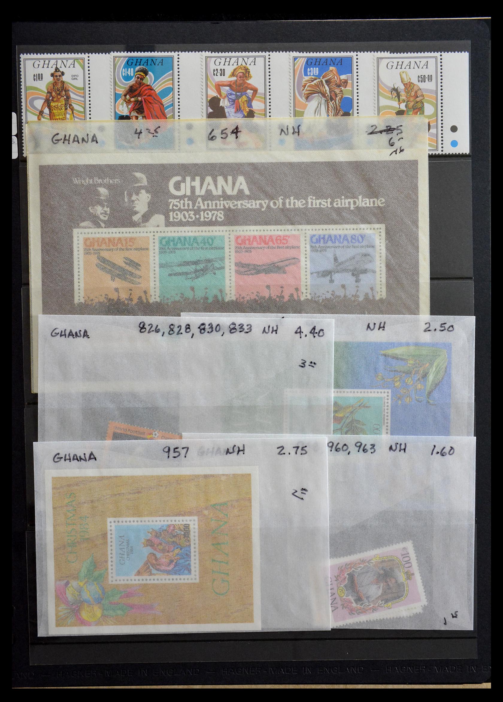 29166 109 - 29166 Gold Coast/Ghana 1876-1984.