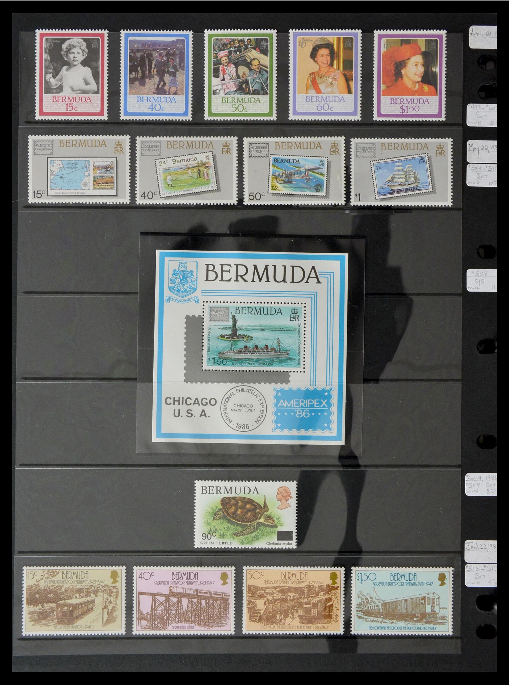 29167 058 - 29167 Bermuda 1865-2008.