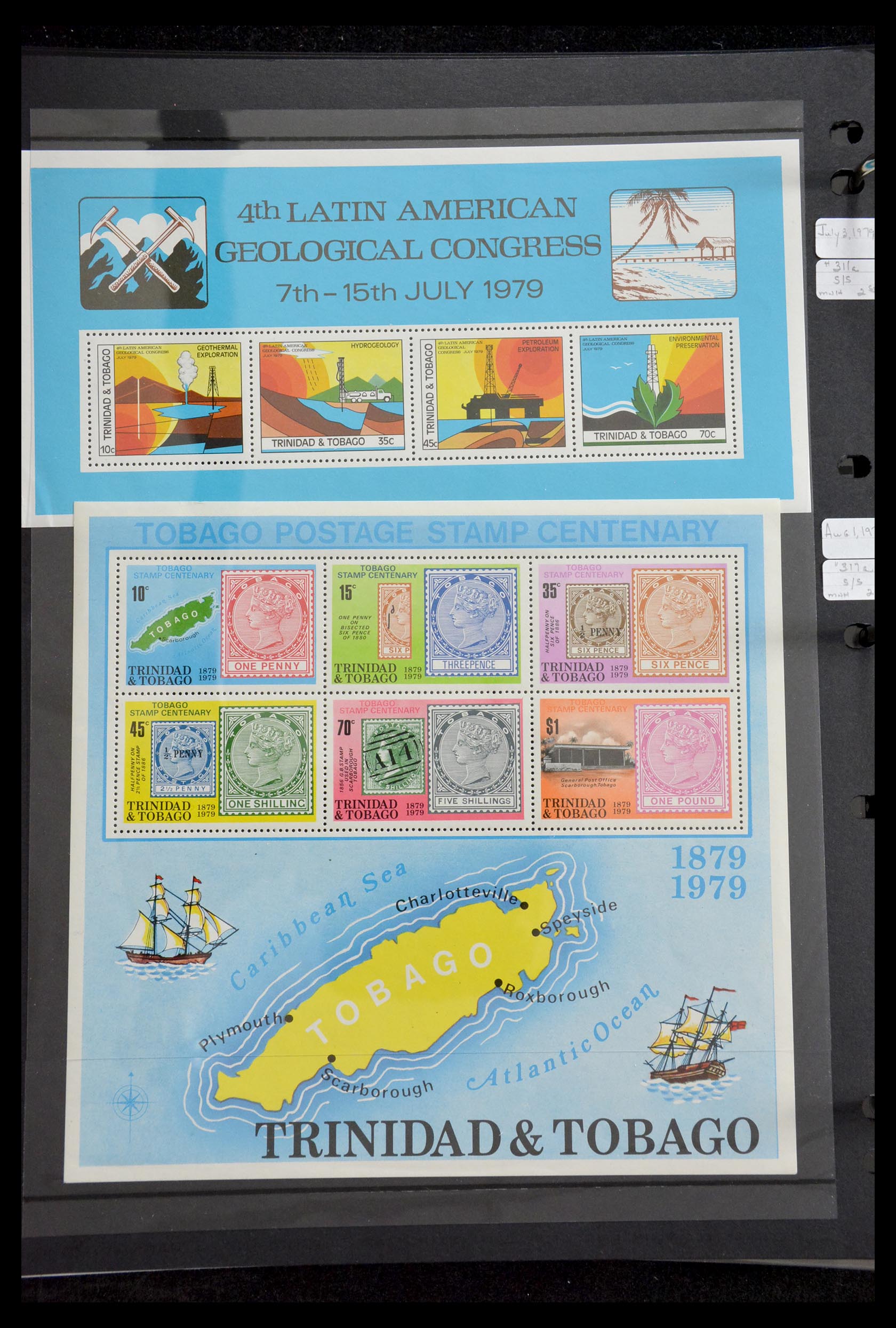 29171 037 - 29171 Trinidad en Tobago 1851-1999.