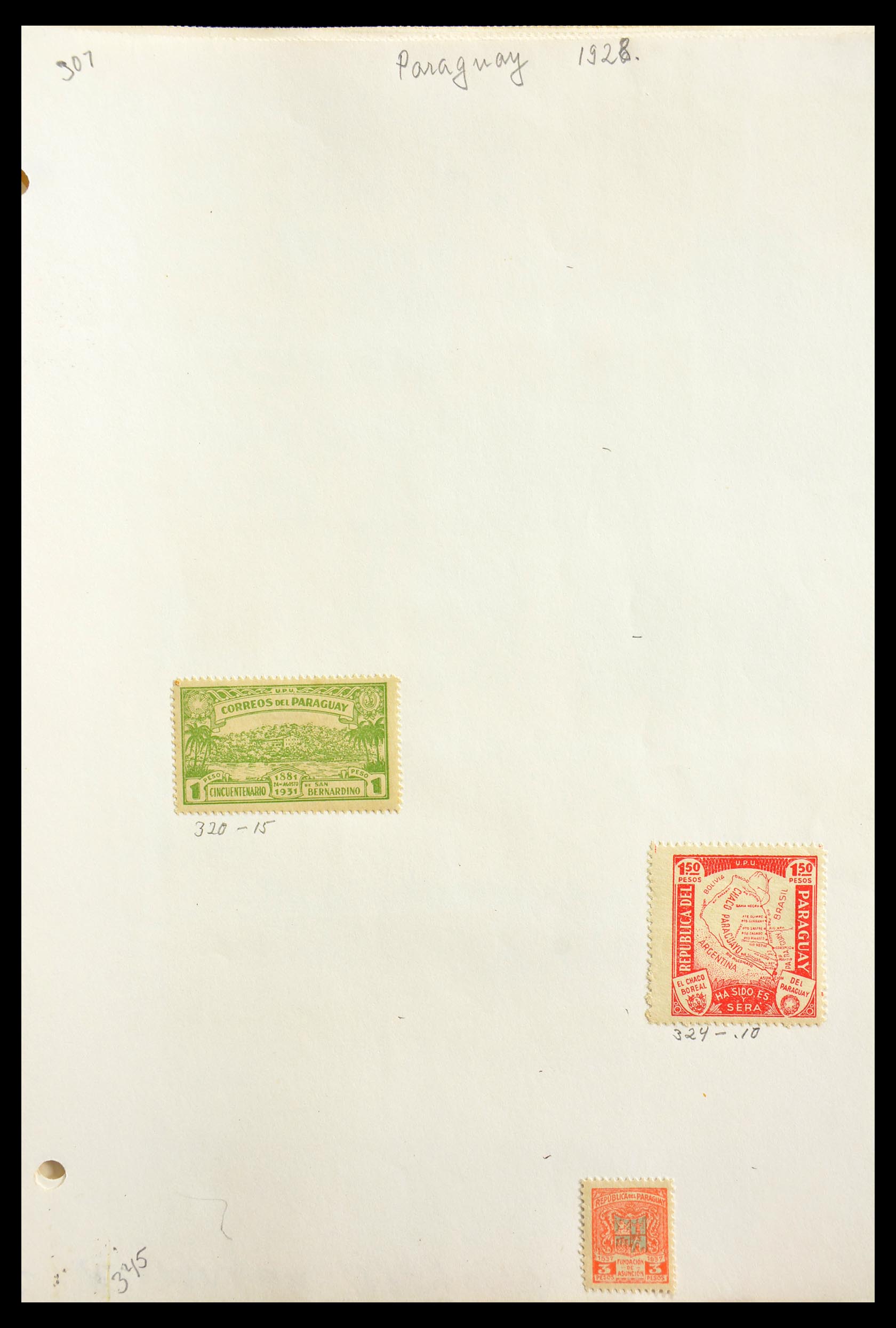 29173 066 - 29173 Paraguay 1870-1968.
