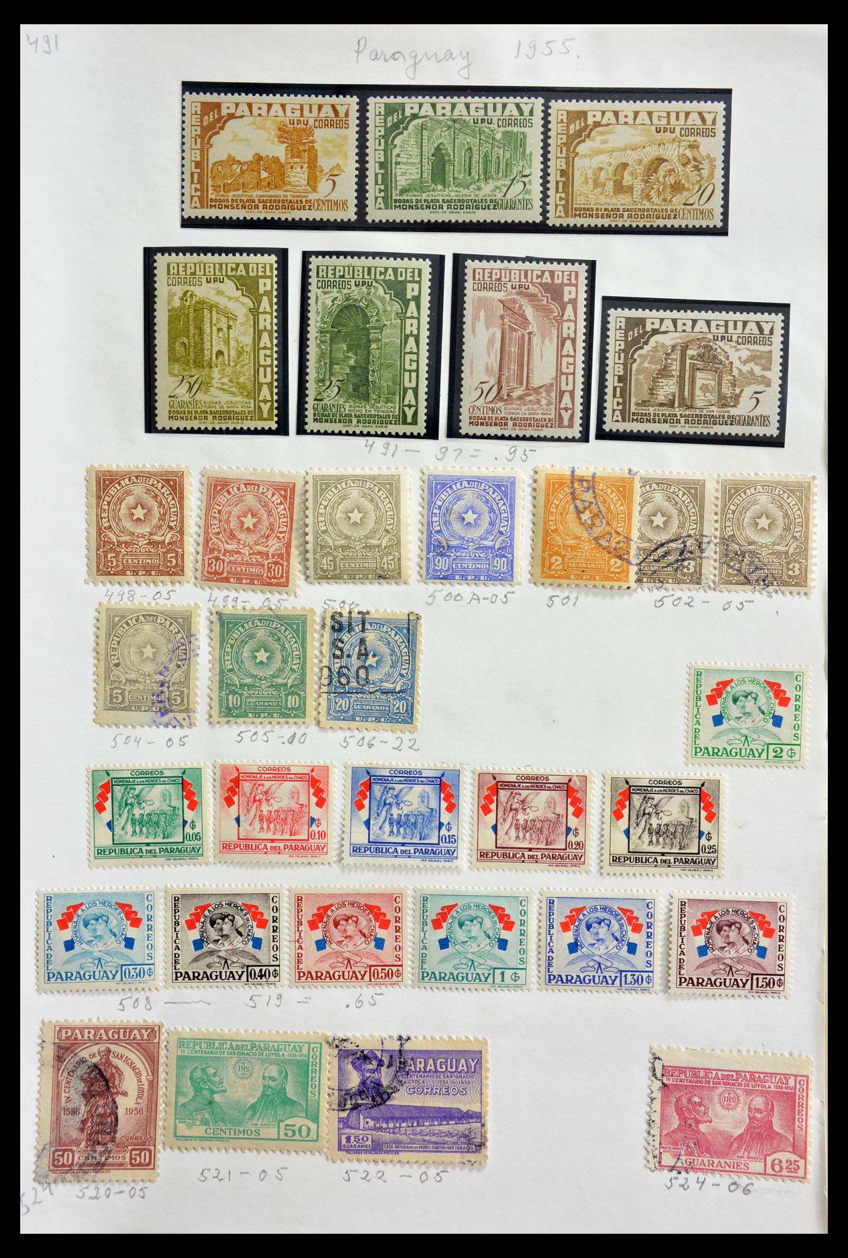29173 078 - 29173 Paraguay 1870-1968.