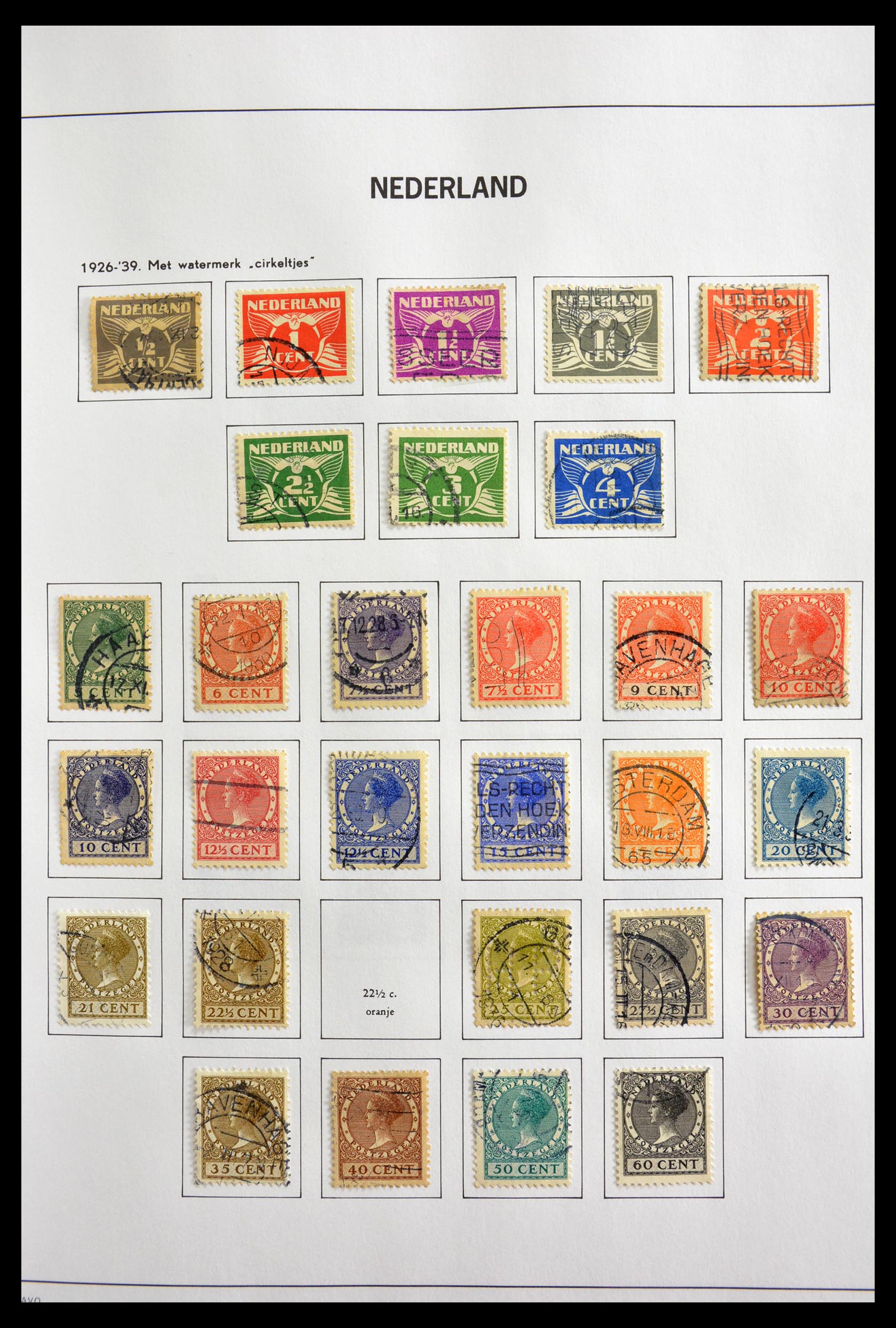 29191 011 - 29191 Netherlands 1872-1995.