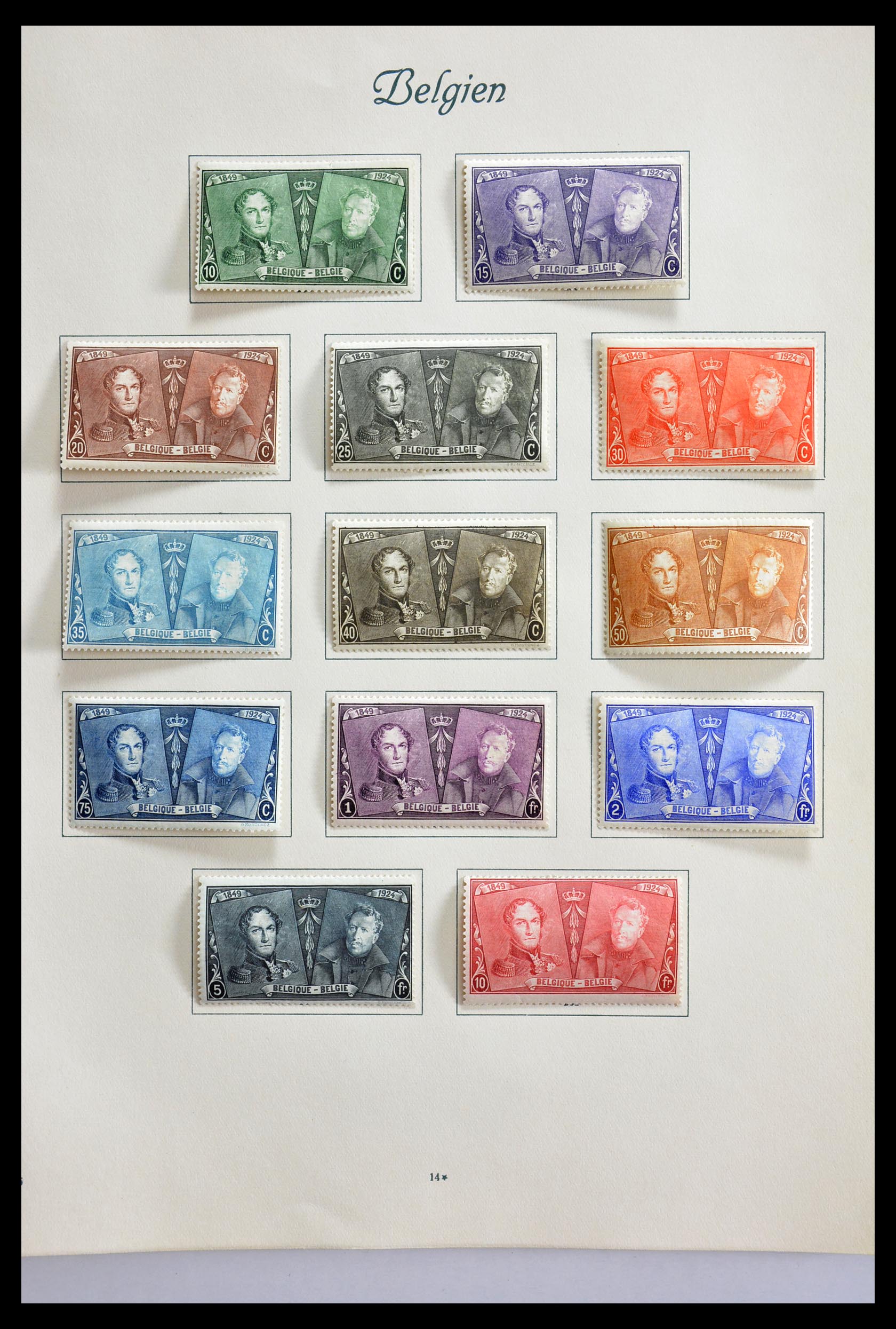 29192 013 - 29192 Belgium 1849-1941.