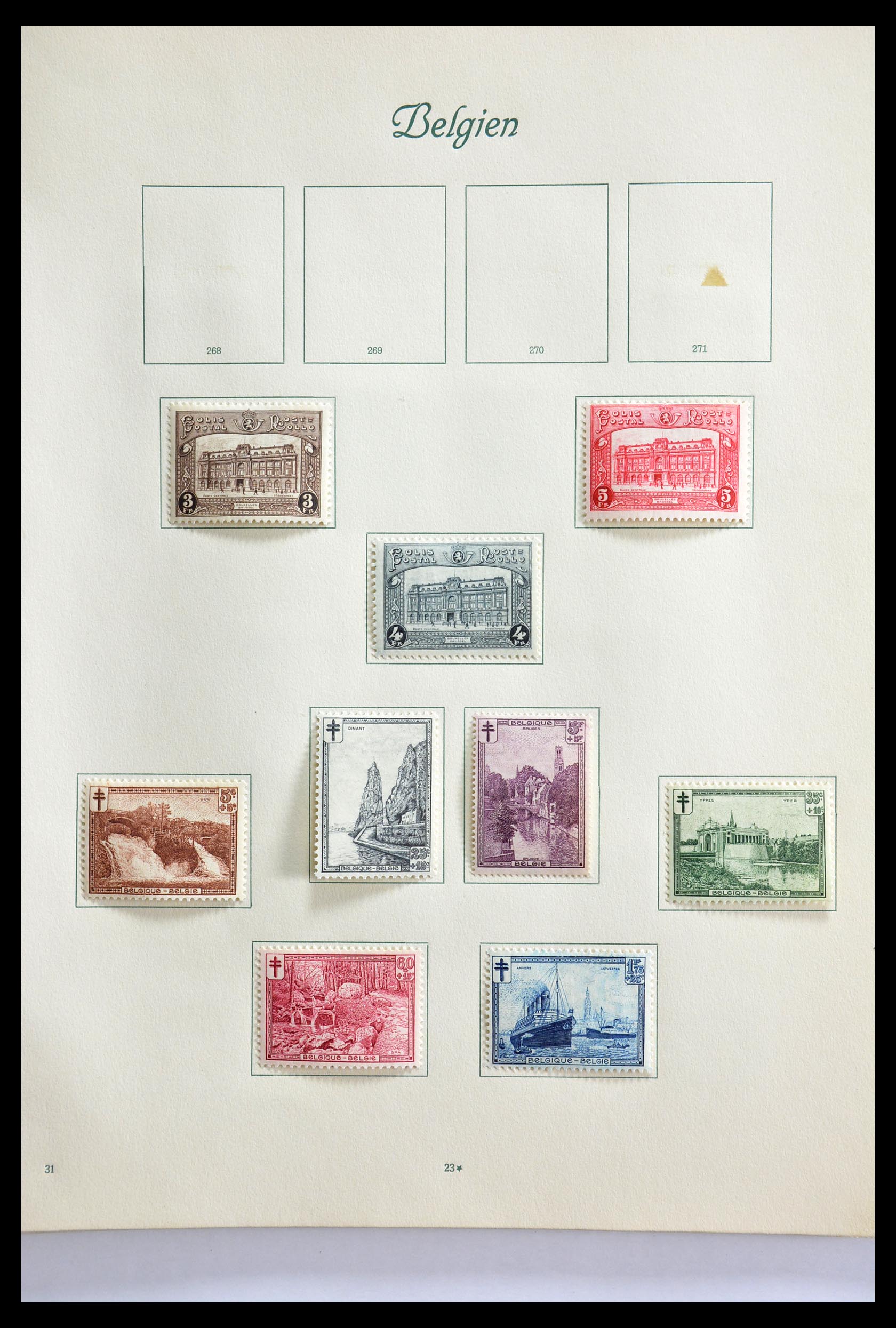 29192 021 - 29192 België 1849-1941.