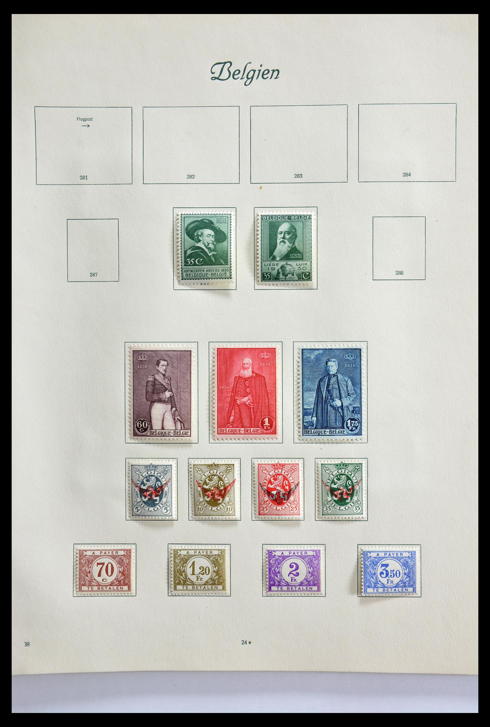 29192 022 - 29192 Belgium 1849-1941.
