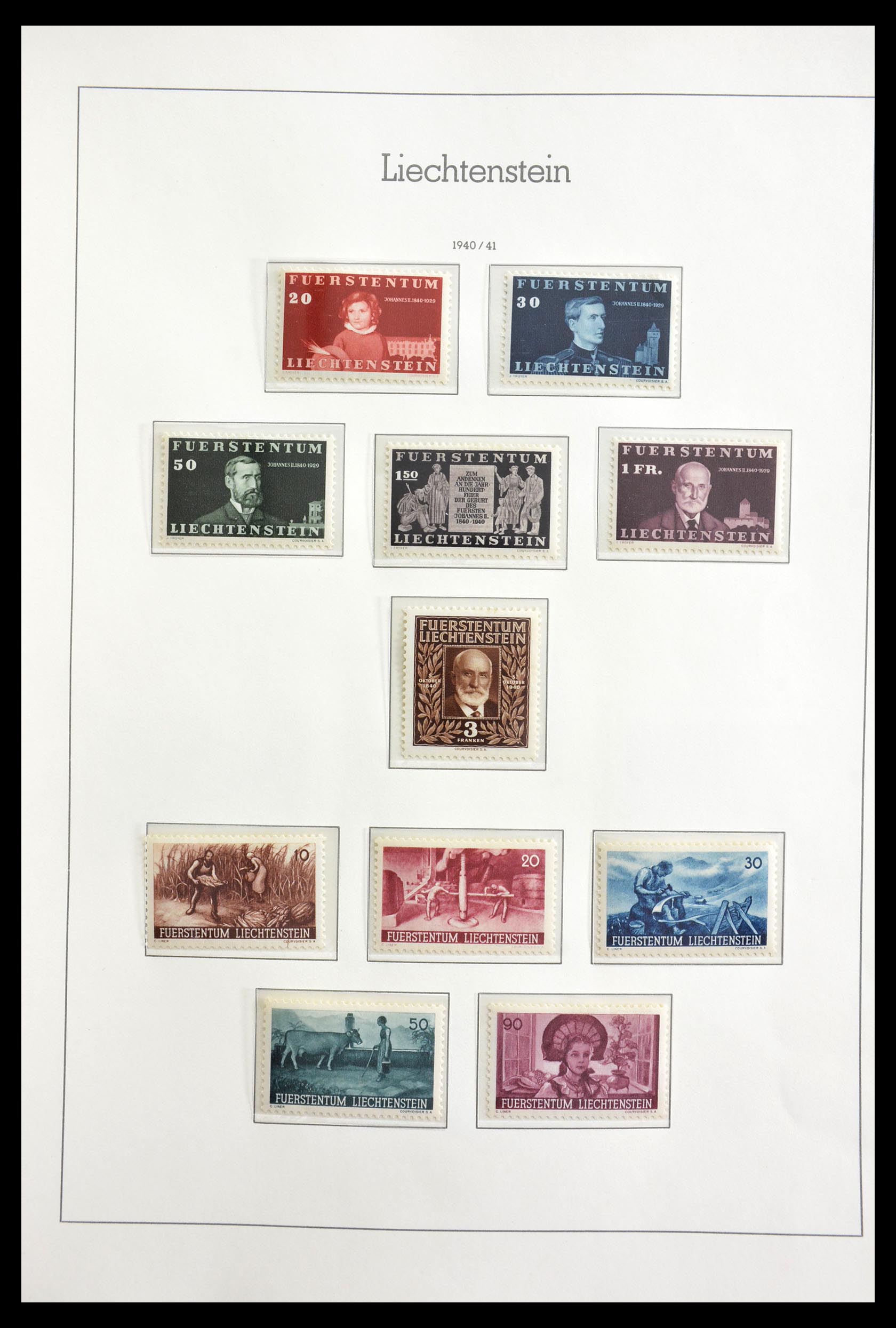 29209 018 - 29209 Liechtenstein 1912-1971.