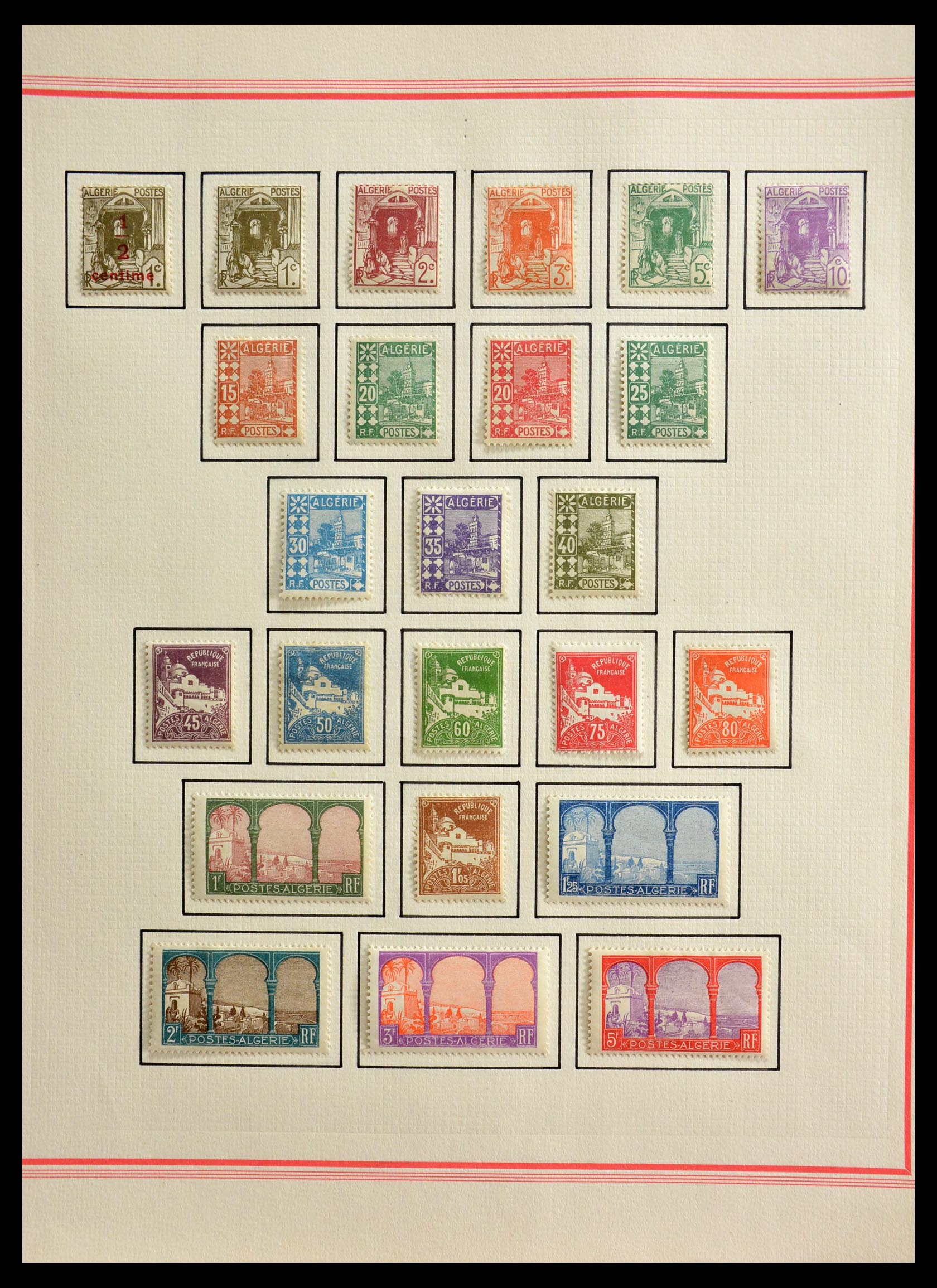 29211 002 - 29211 Algeria 1924-1970.