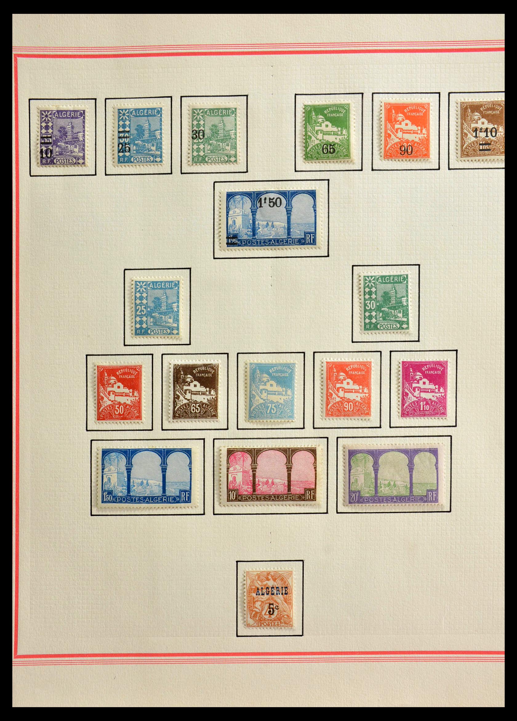 29211 004 - 29211 Algeria 1924-1970.
