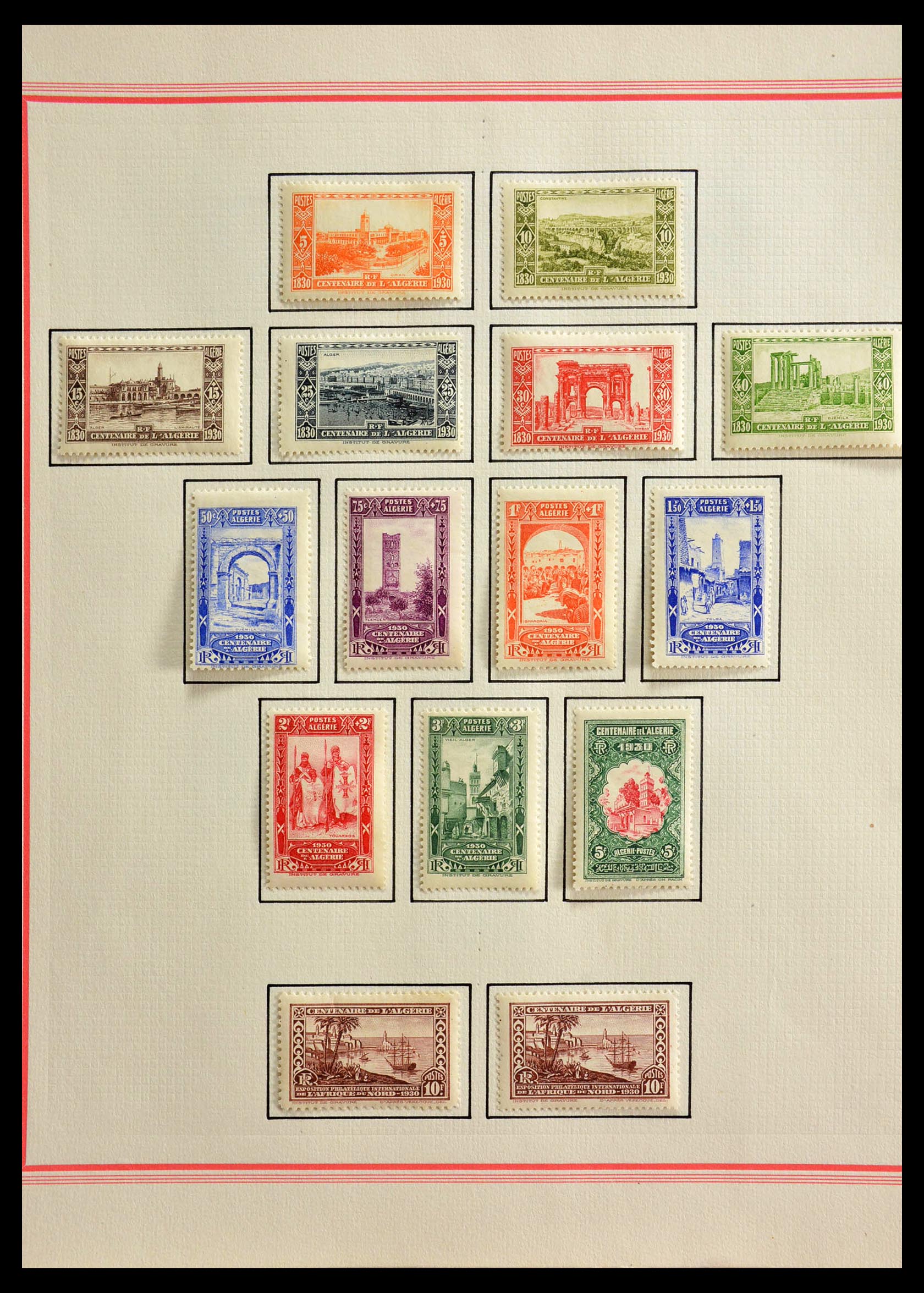 29211 005 - 29211 Algeria 1924-1970.