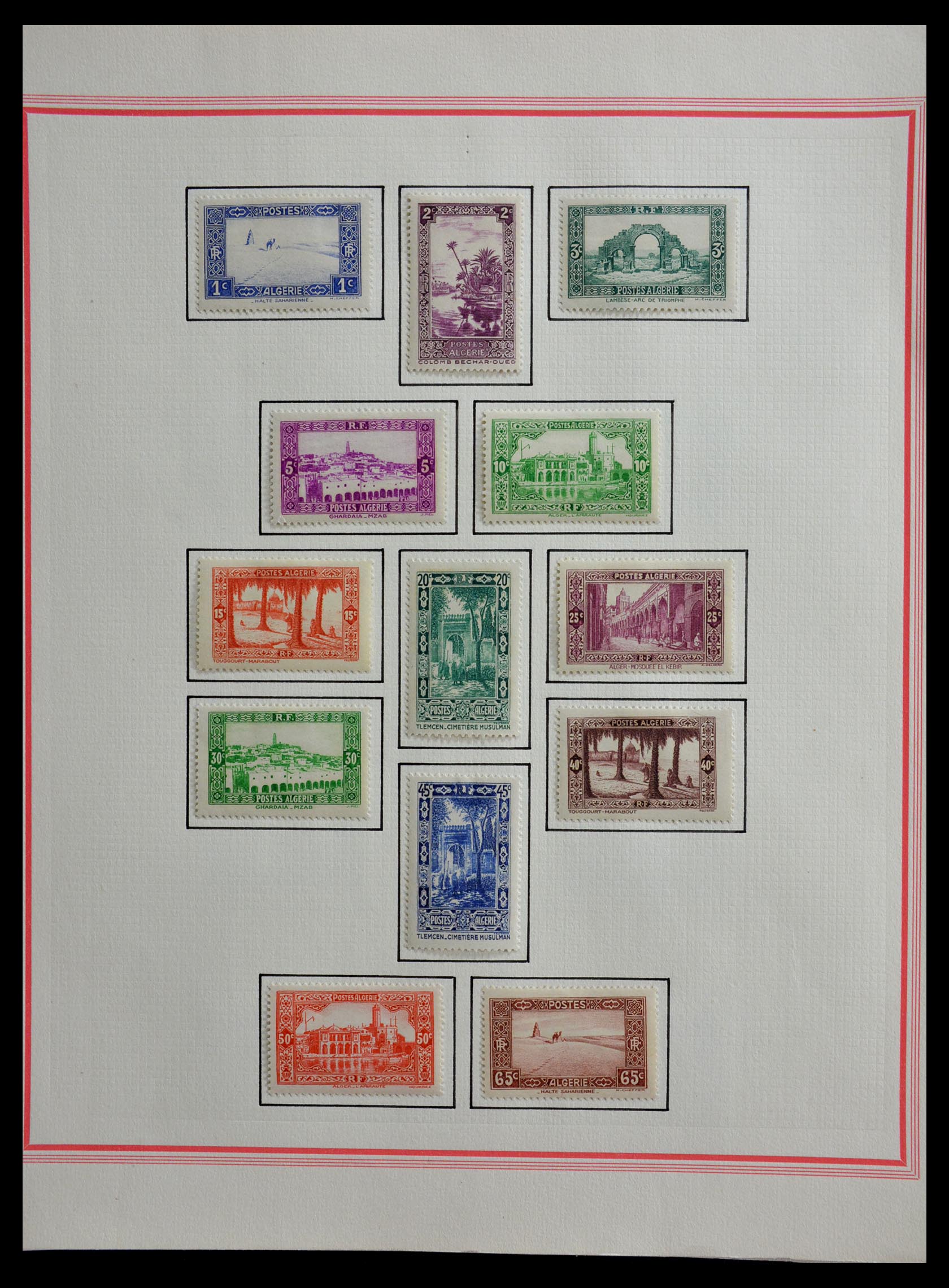 29211 006 - 29211 Algeria 1924-1970.