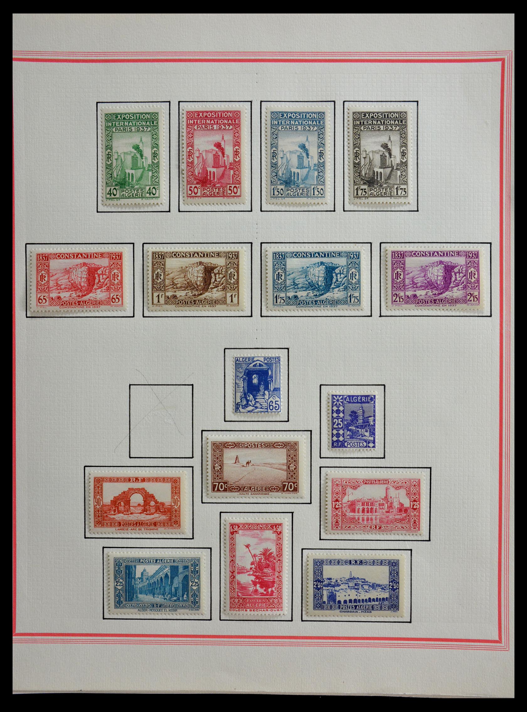 29211 008 - 29211 Algeria 1924-1970.