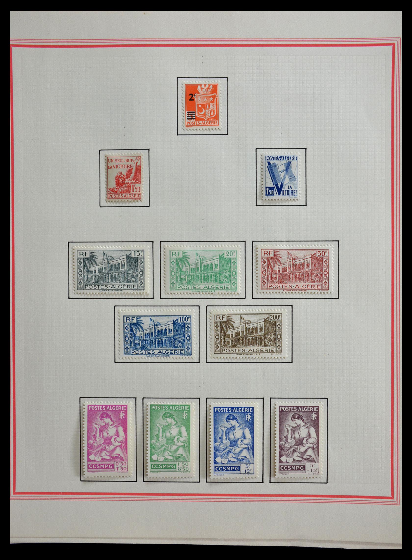 29211 013 - 29211 Algeria 1924-1970.
