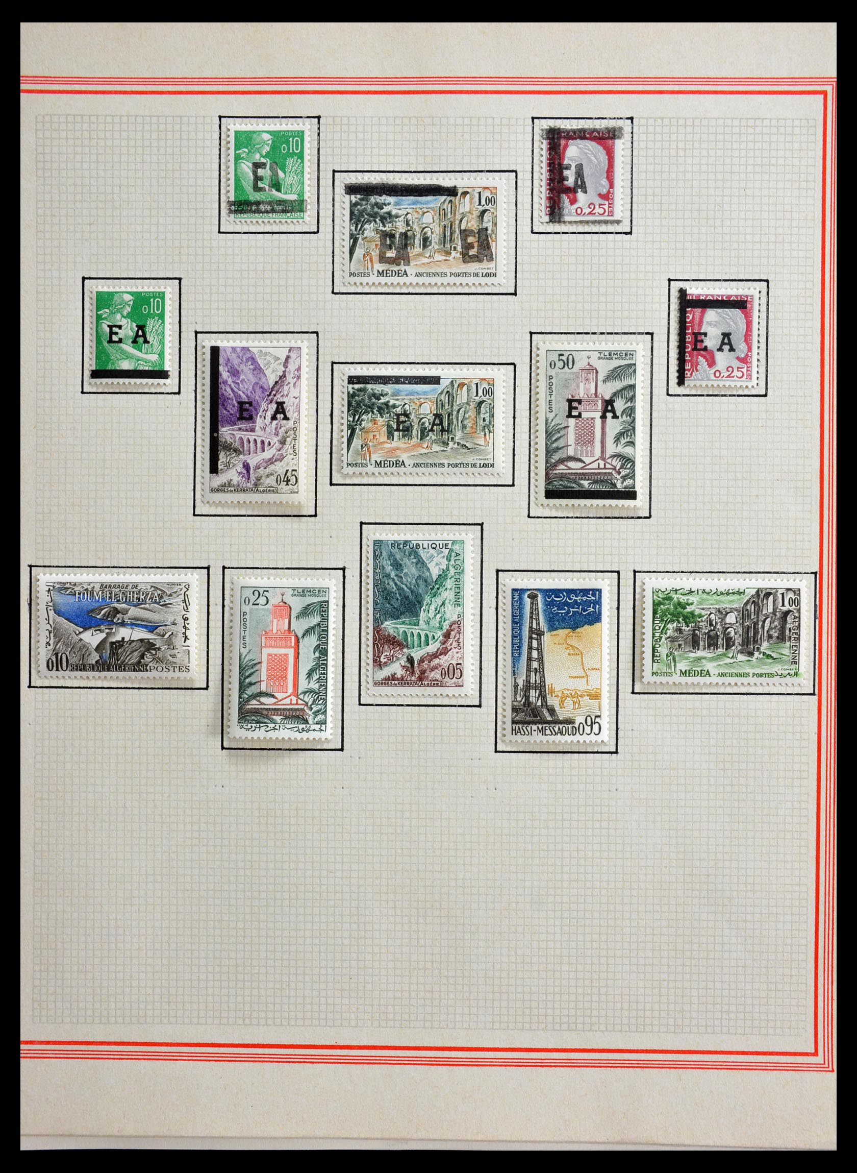 29211 030 - 29211 Algerije 1924-1970.