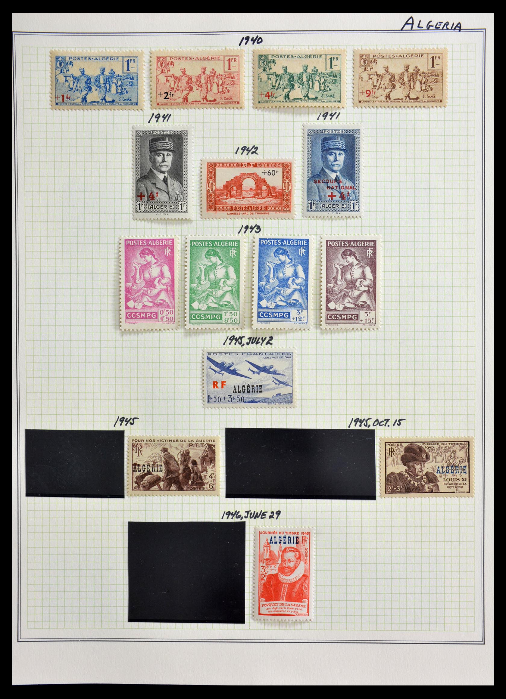 29211 054 - 29211 Algerije 1924-1970.