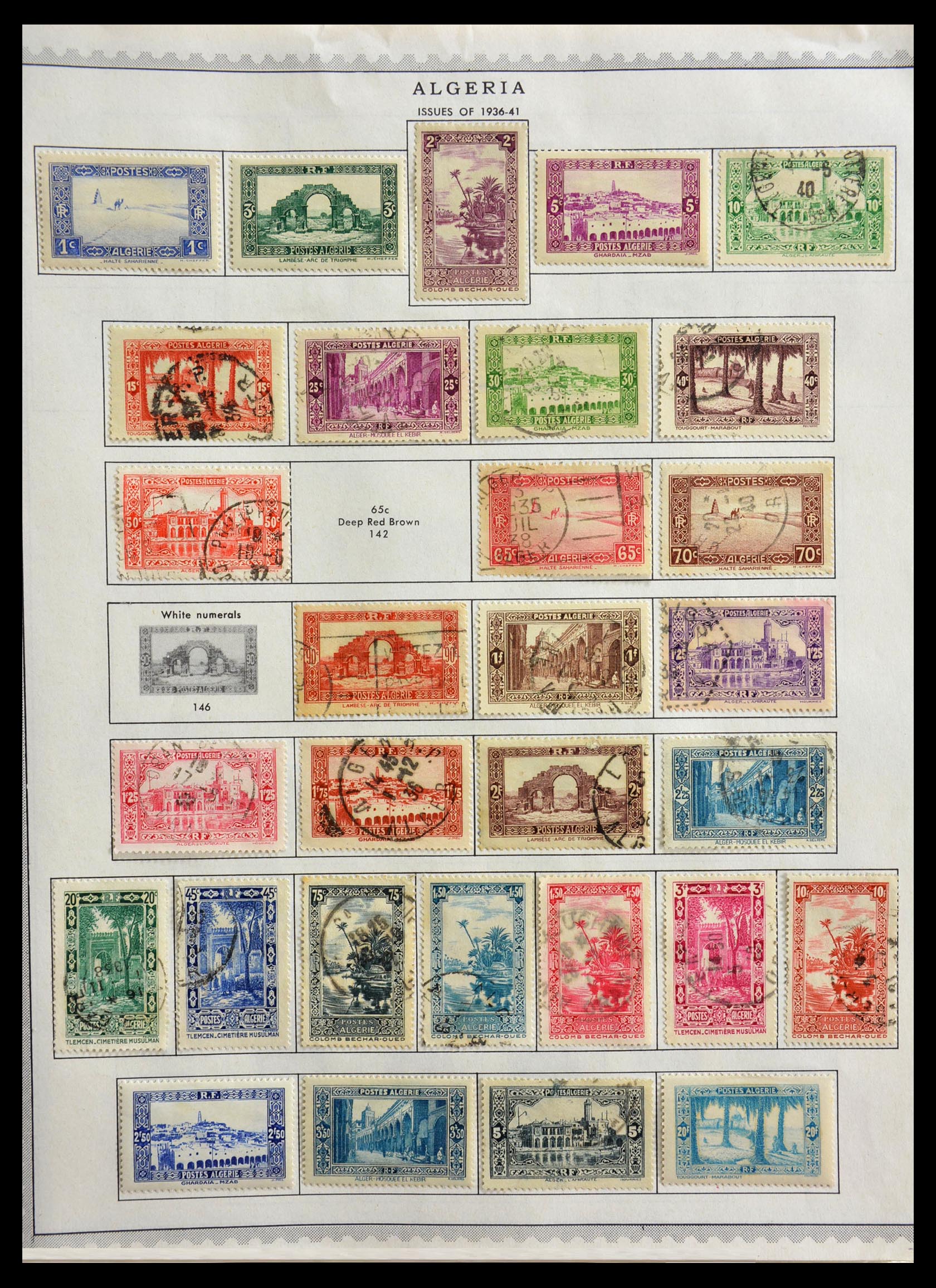 29212 003 - 29212 Algerije 1924-1970.