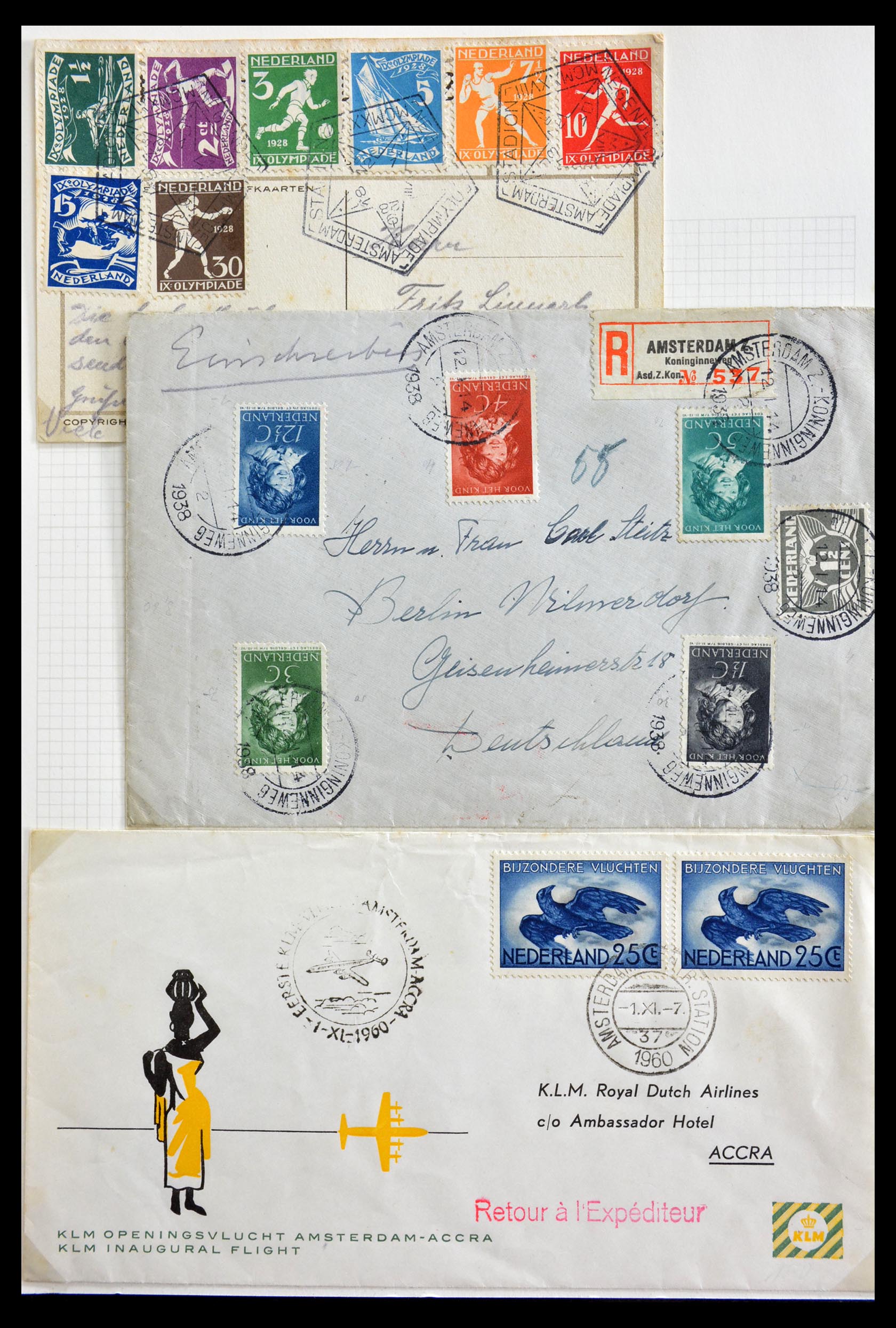 29216 007 - 29216 Netherlands covers 1800-1982.