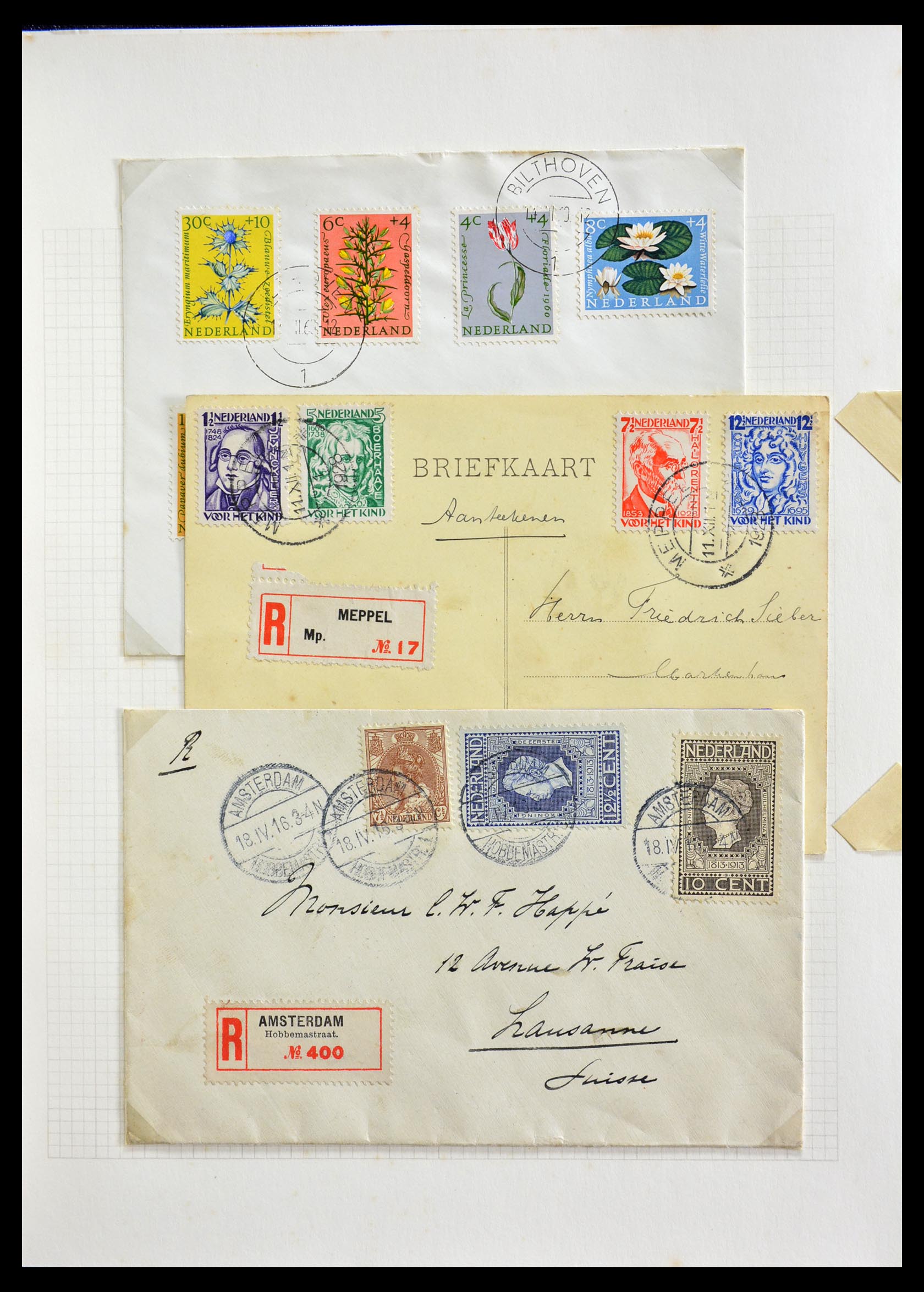 29216 012 - 29216 Netherlands covers 1800-1982.