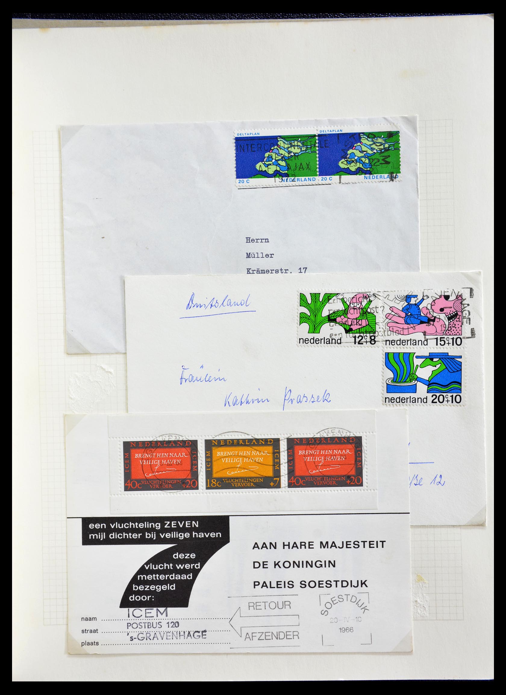 29216 031 - 29216 Netherlands covers 1800-1982.