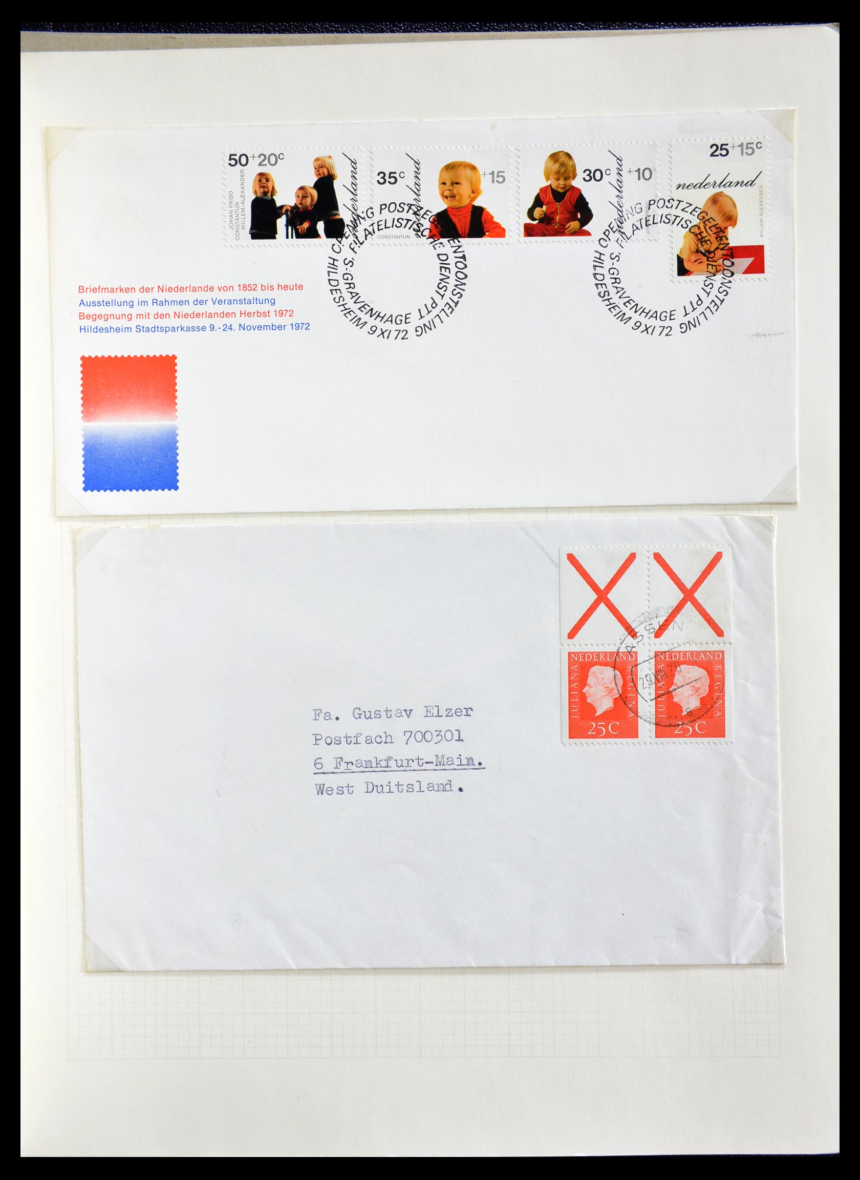 29216 032 - 29216 Netherlands covers 1800-1982.