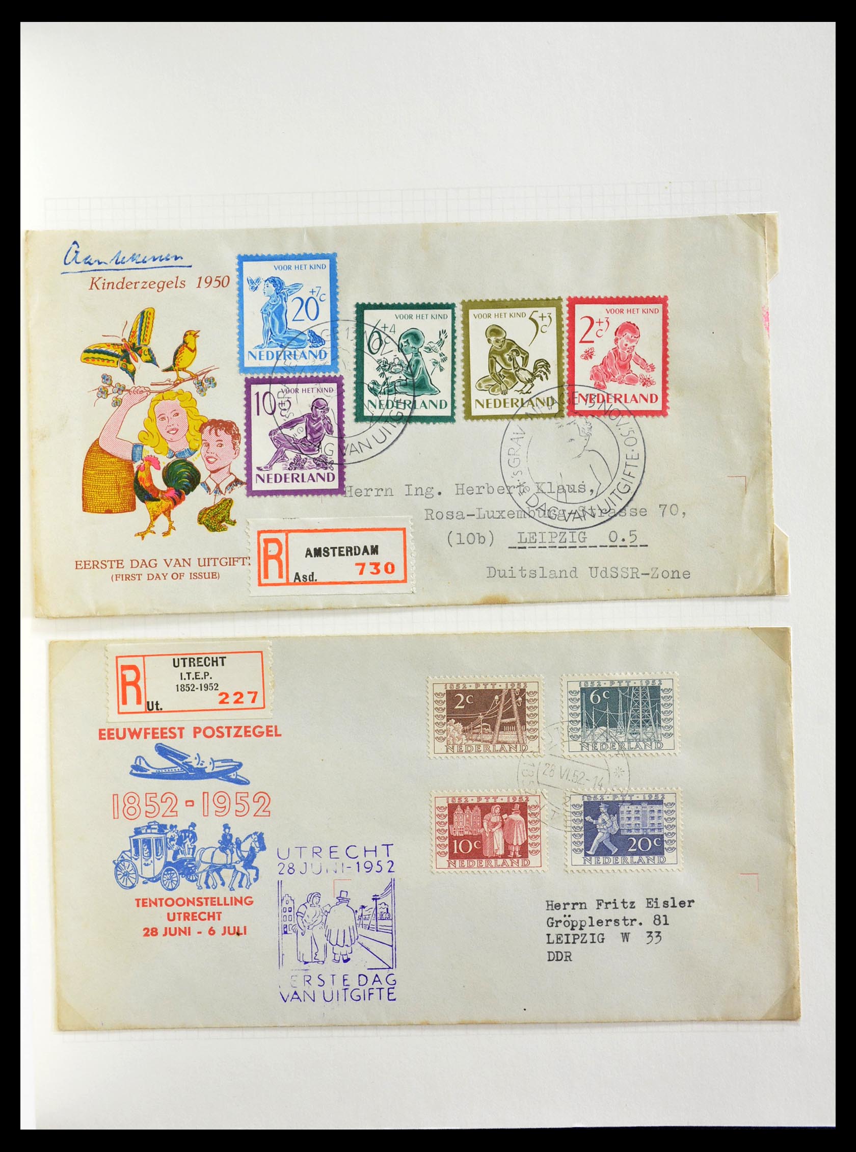 29216 033 - 29216 Nederland poststukken 1800-1982.