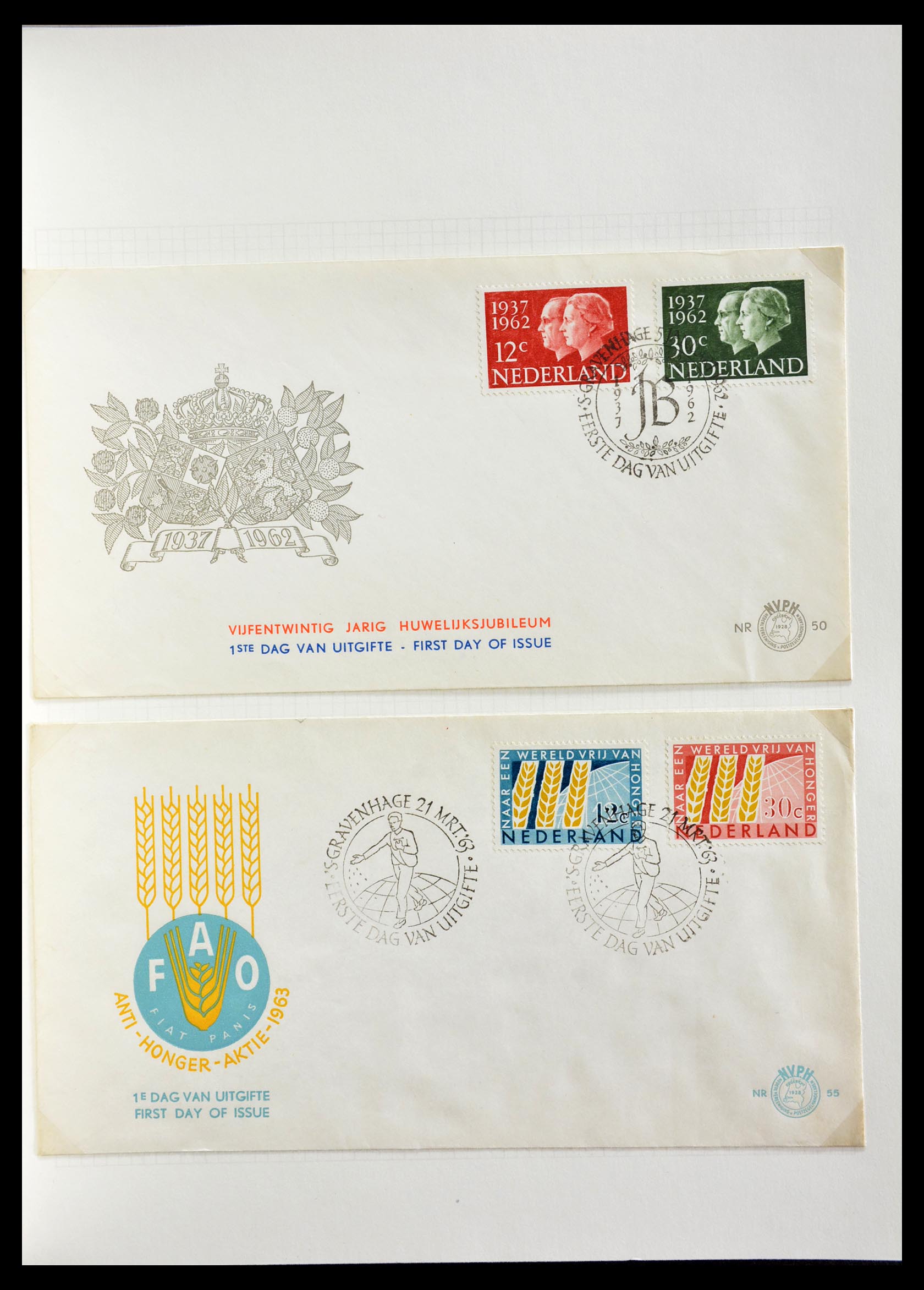 29216 035 - 29216 Netherlands covers 1800-1982.