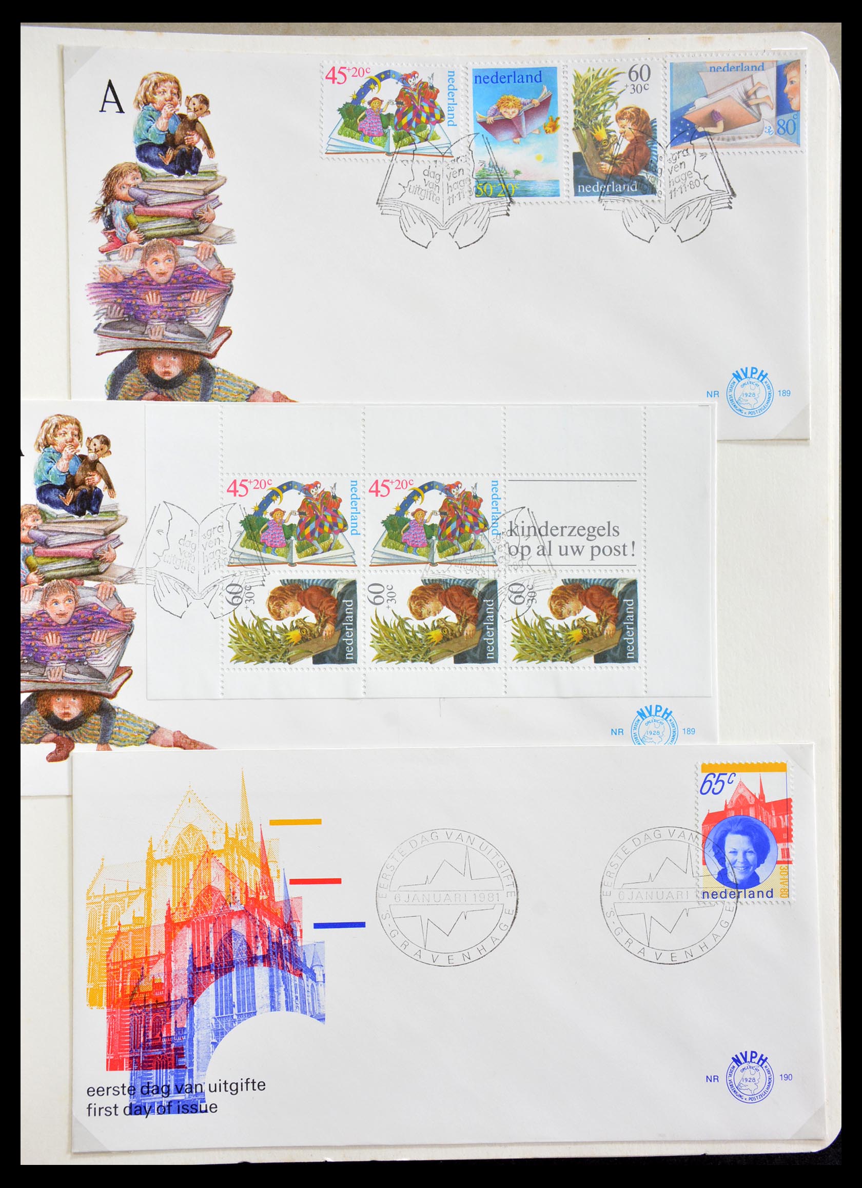 29216 048 - 29216 Netherlands covers 1800-1982.