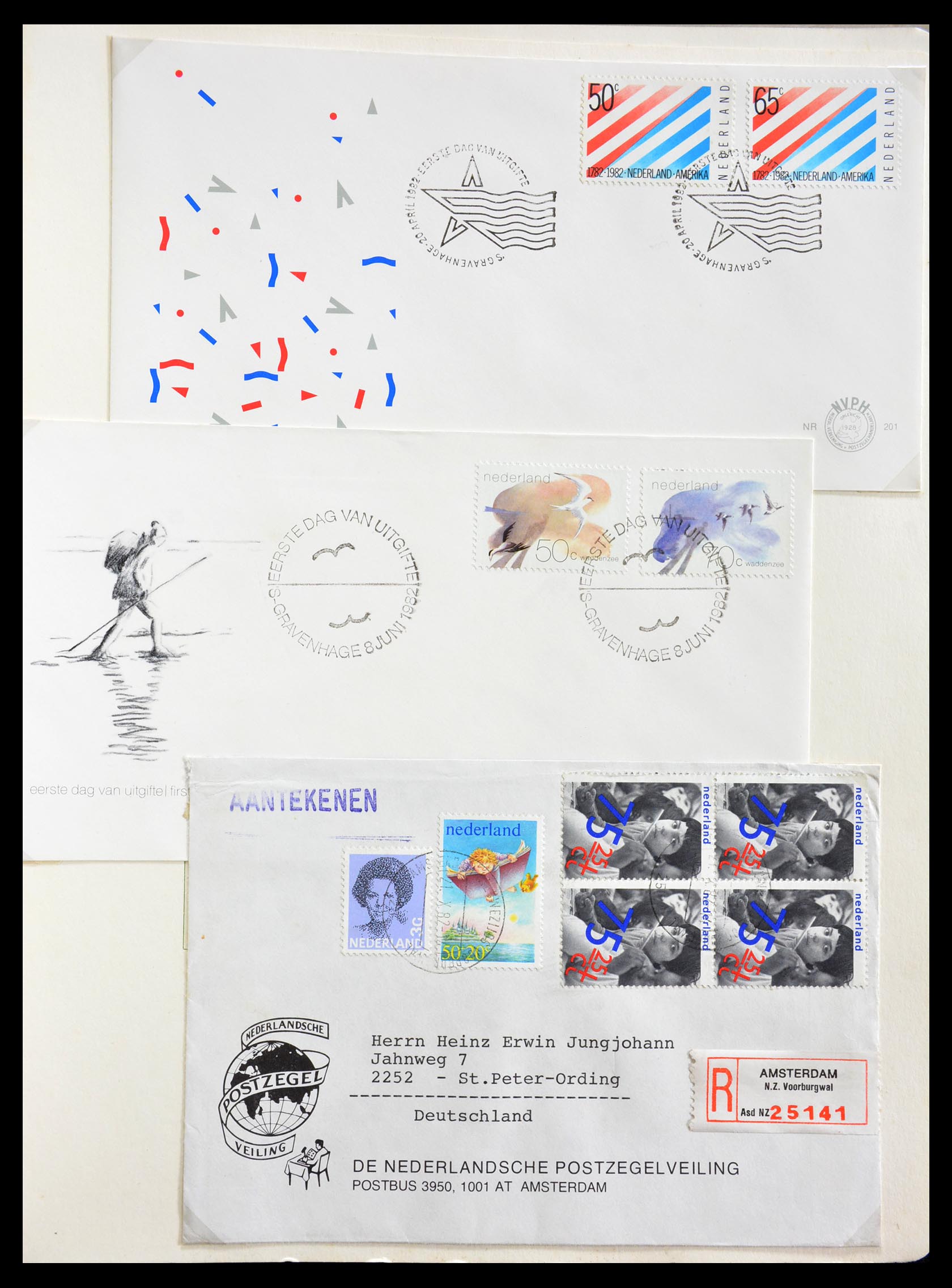 29216 053 - 29216 Netherlands covers 1800-1982.