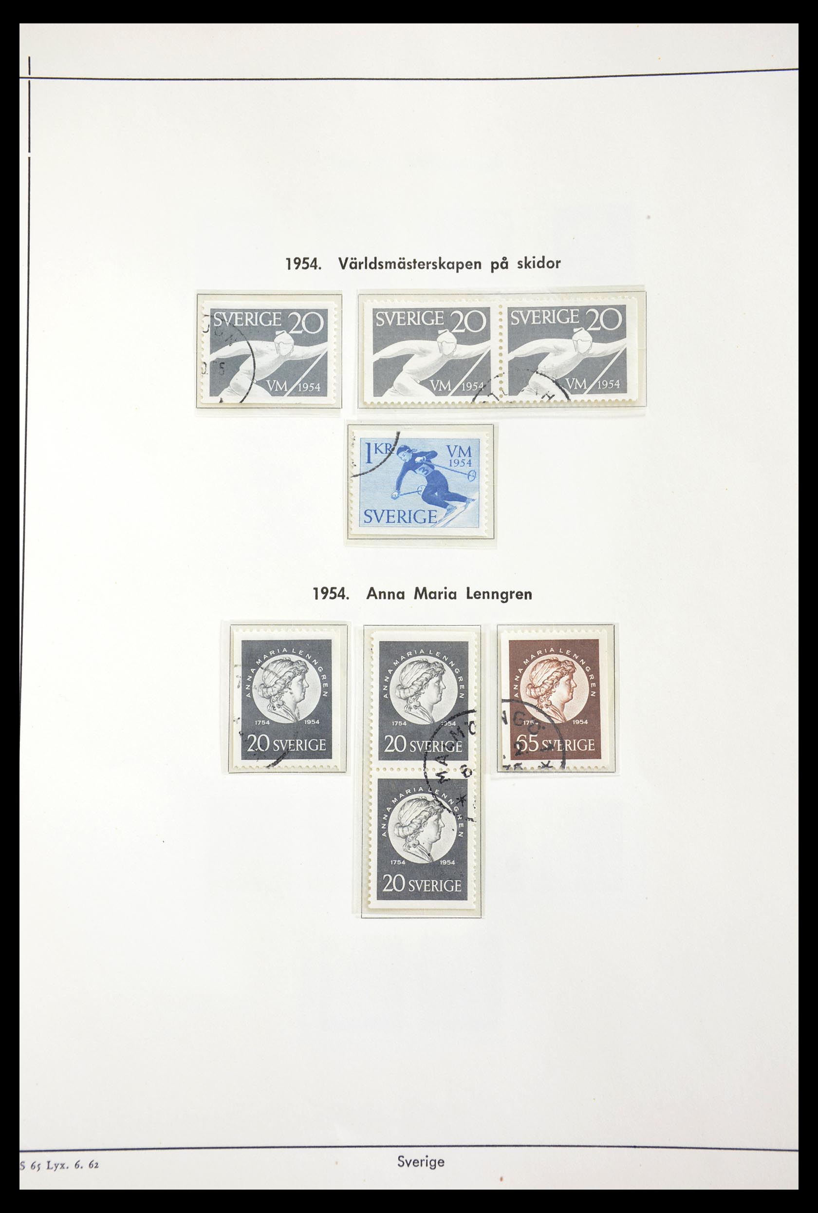 29221 047 - 29221 Sweden 1855-1967.