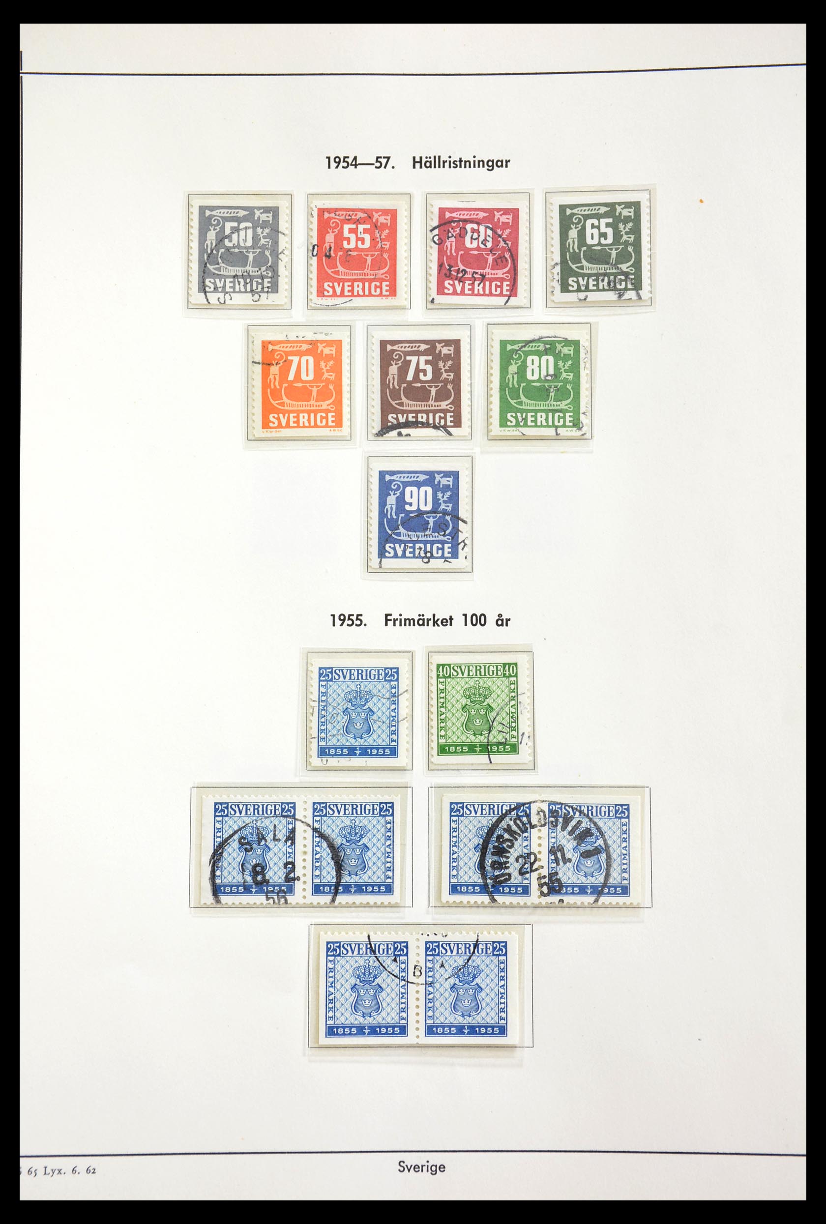 29221 048 - 29221 Sweden 1855-1967.