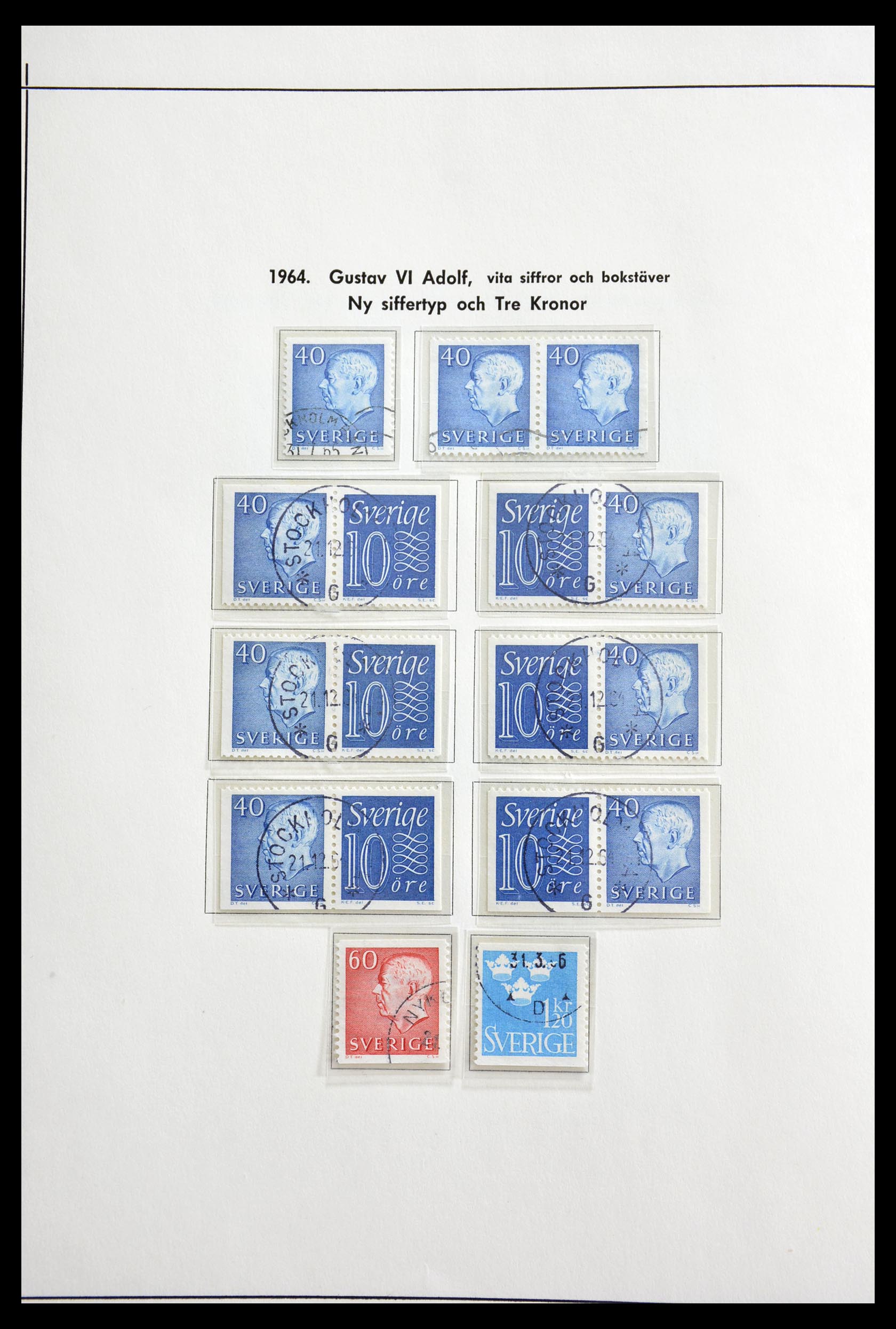 29221 071 - 29221 Sweden 1855-1967.