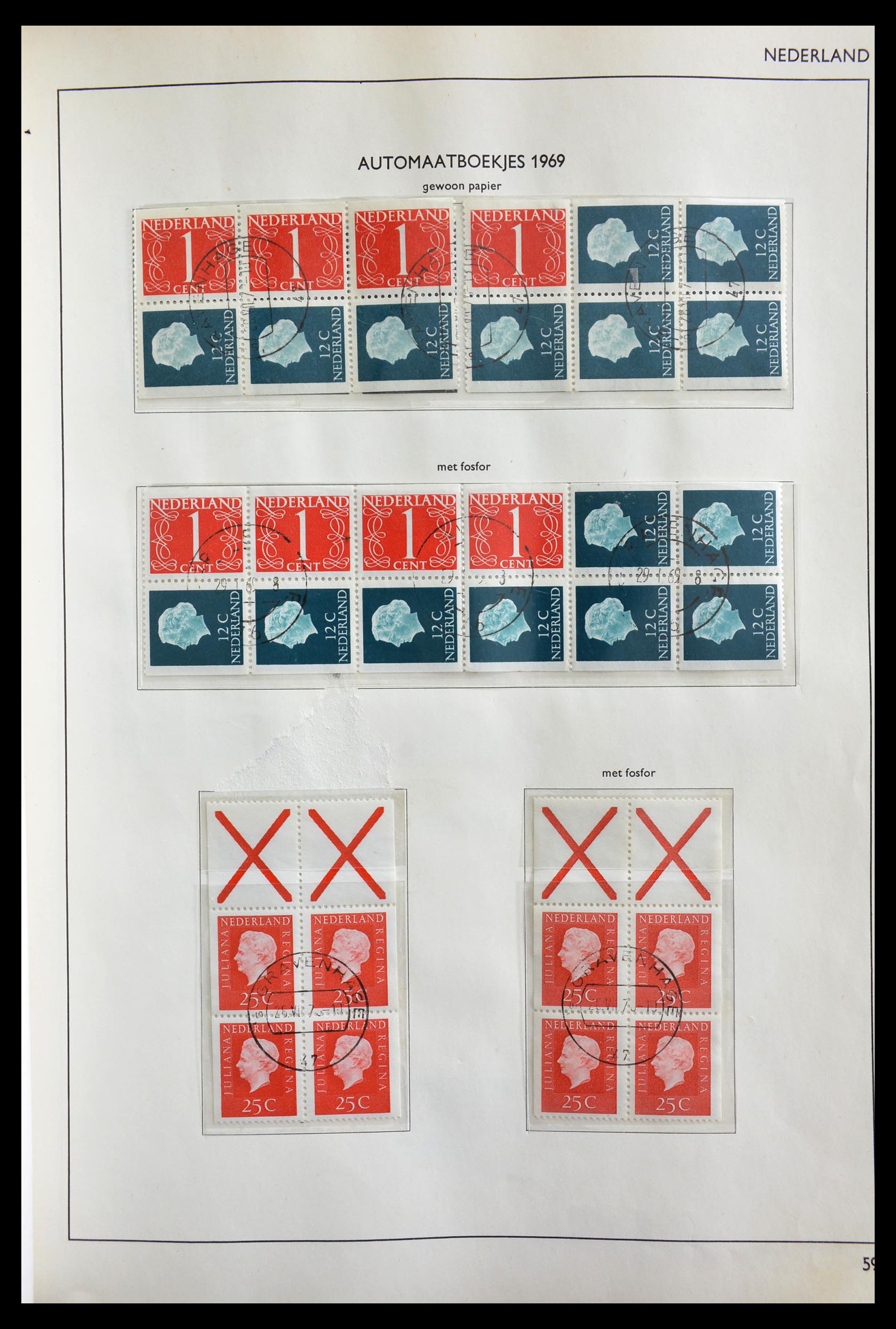 29225 061 - 29225 Netherlands 1852-1981.