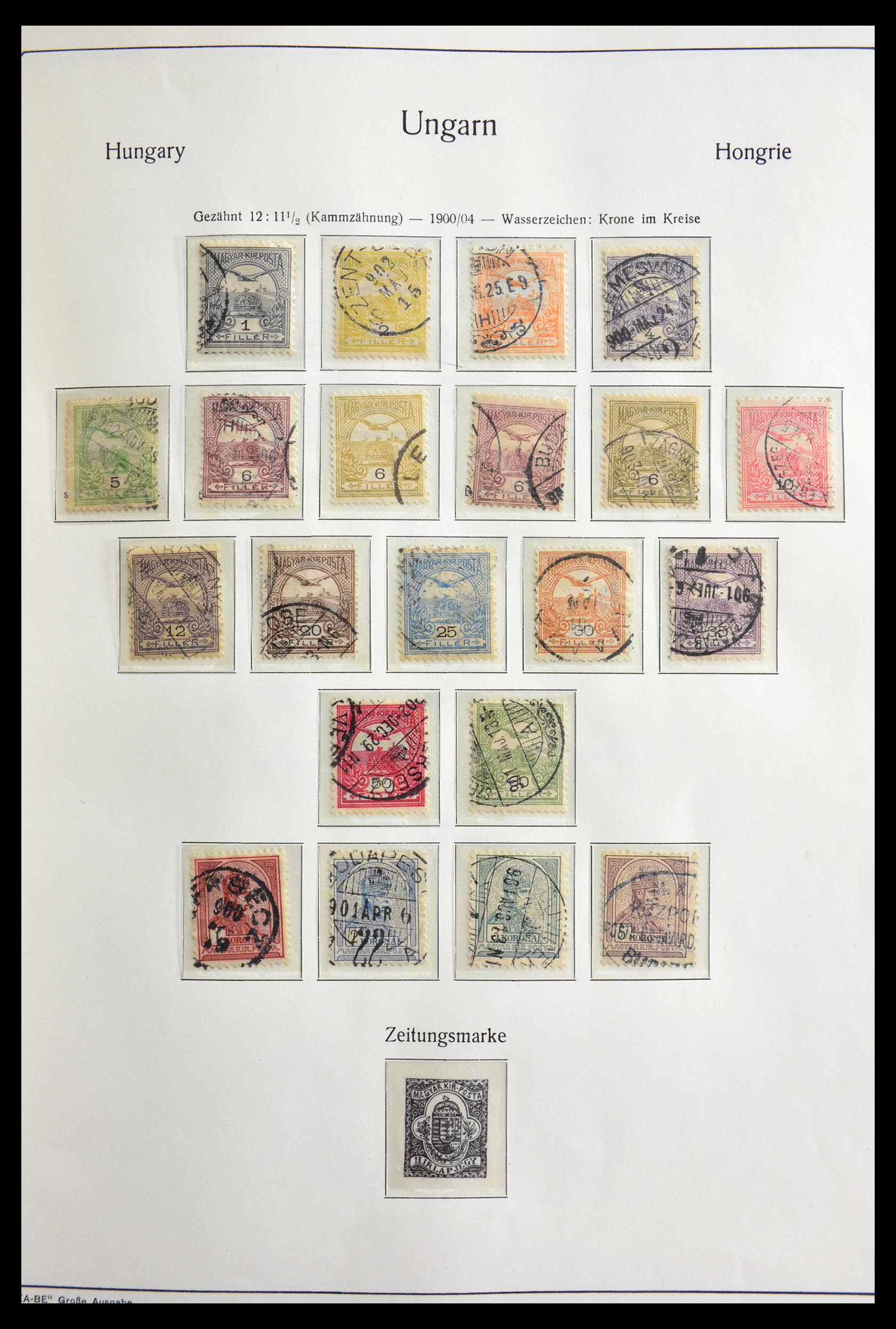 29227 005 - 29227 Hongarije 1871-1979.