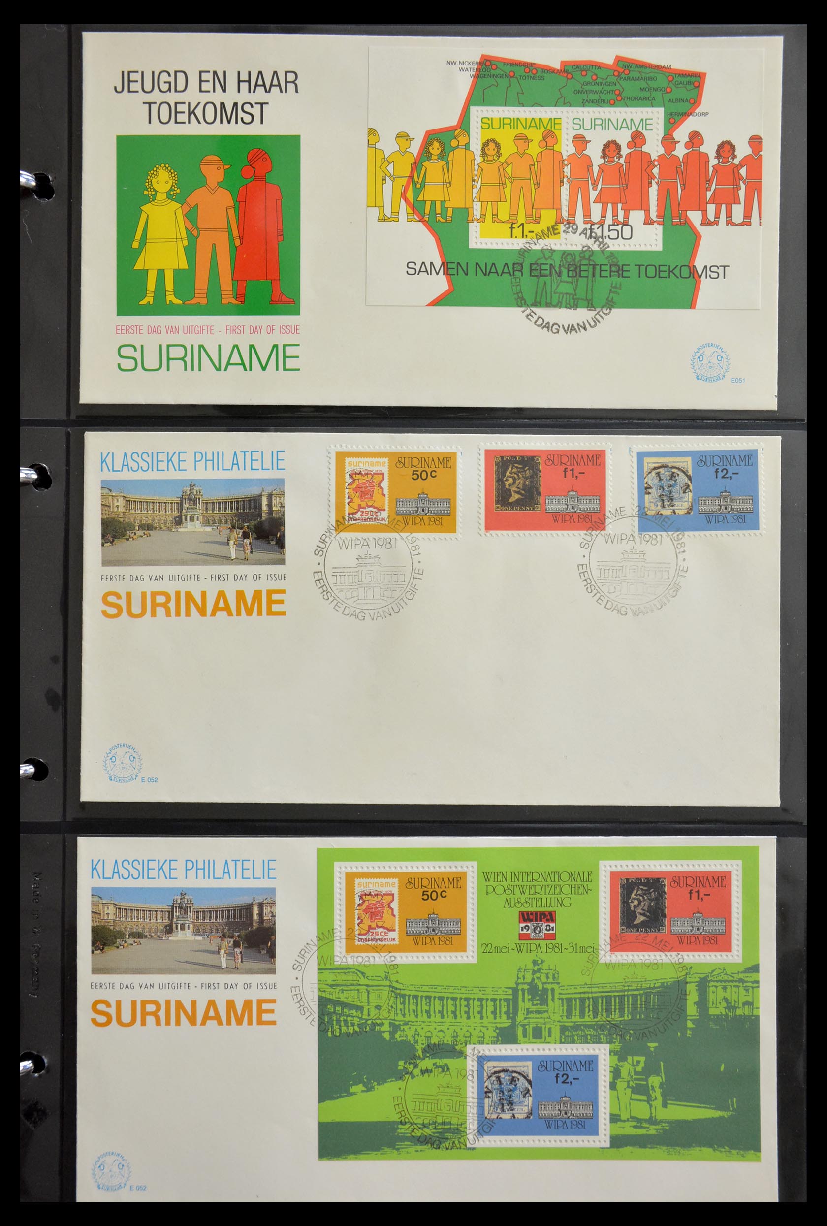 29235 069 - 29235 Surinam FDC's 1960-2006.