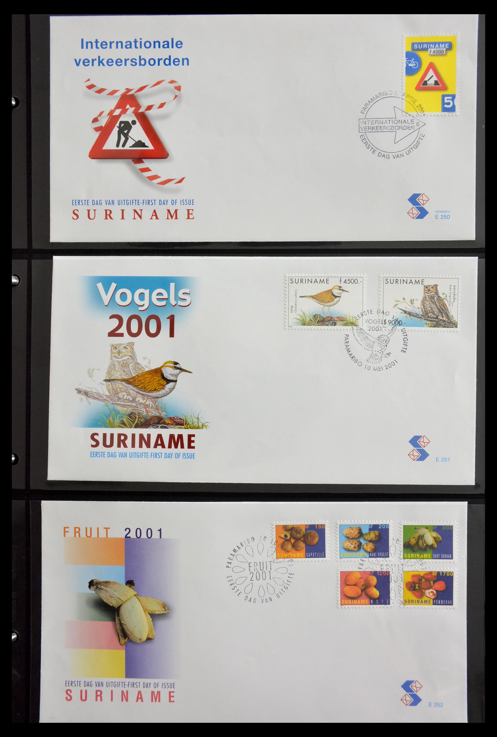 29235 173 - 29235 Suriname FDC's 1960-2006.