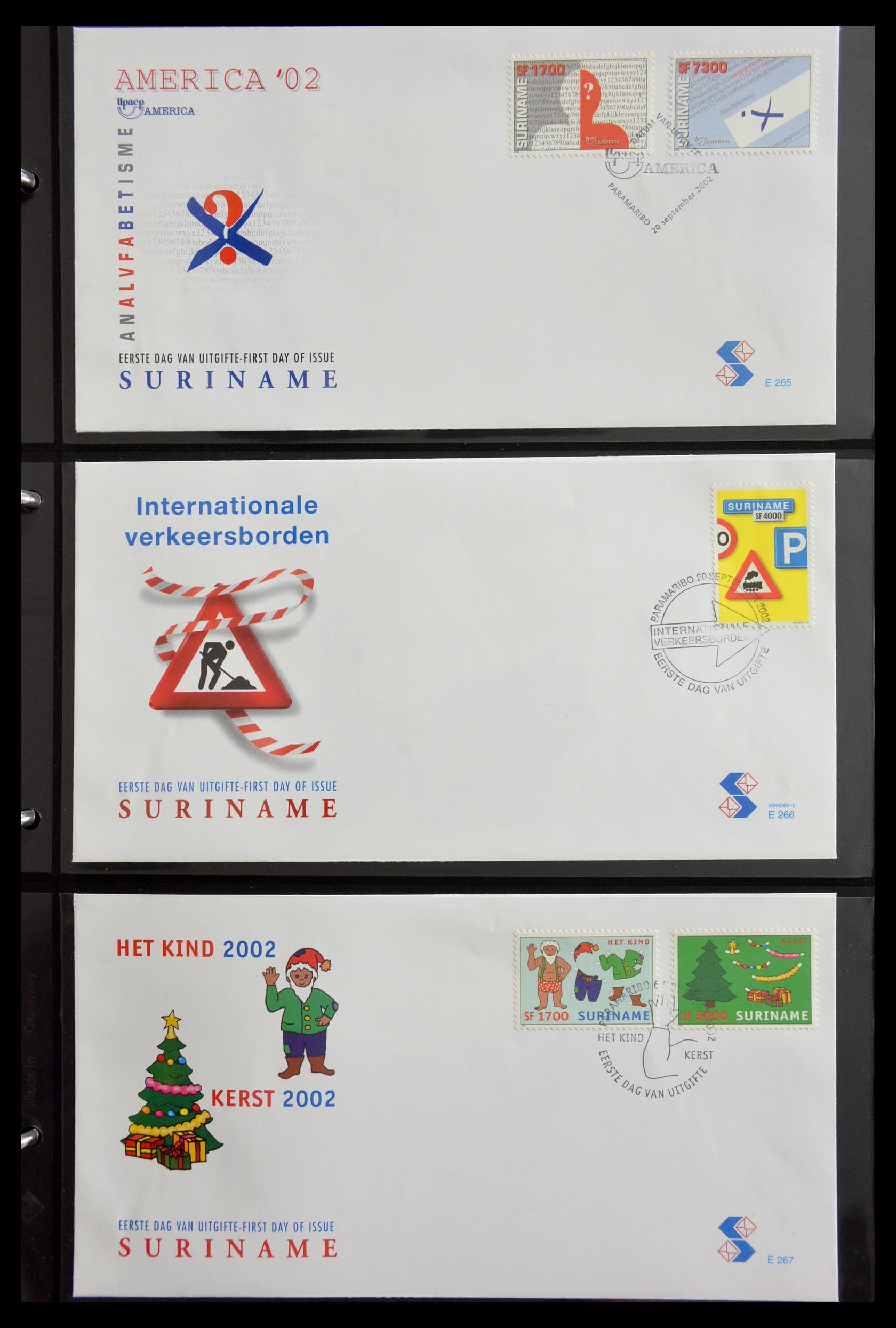 29235 181 - 29235 Suriname FDC's 1960-2006.