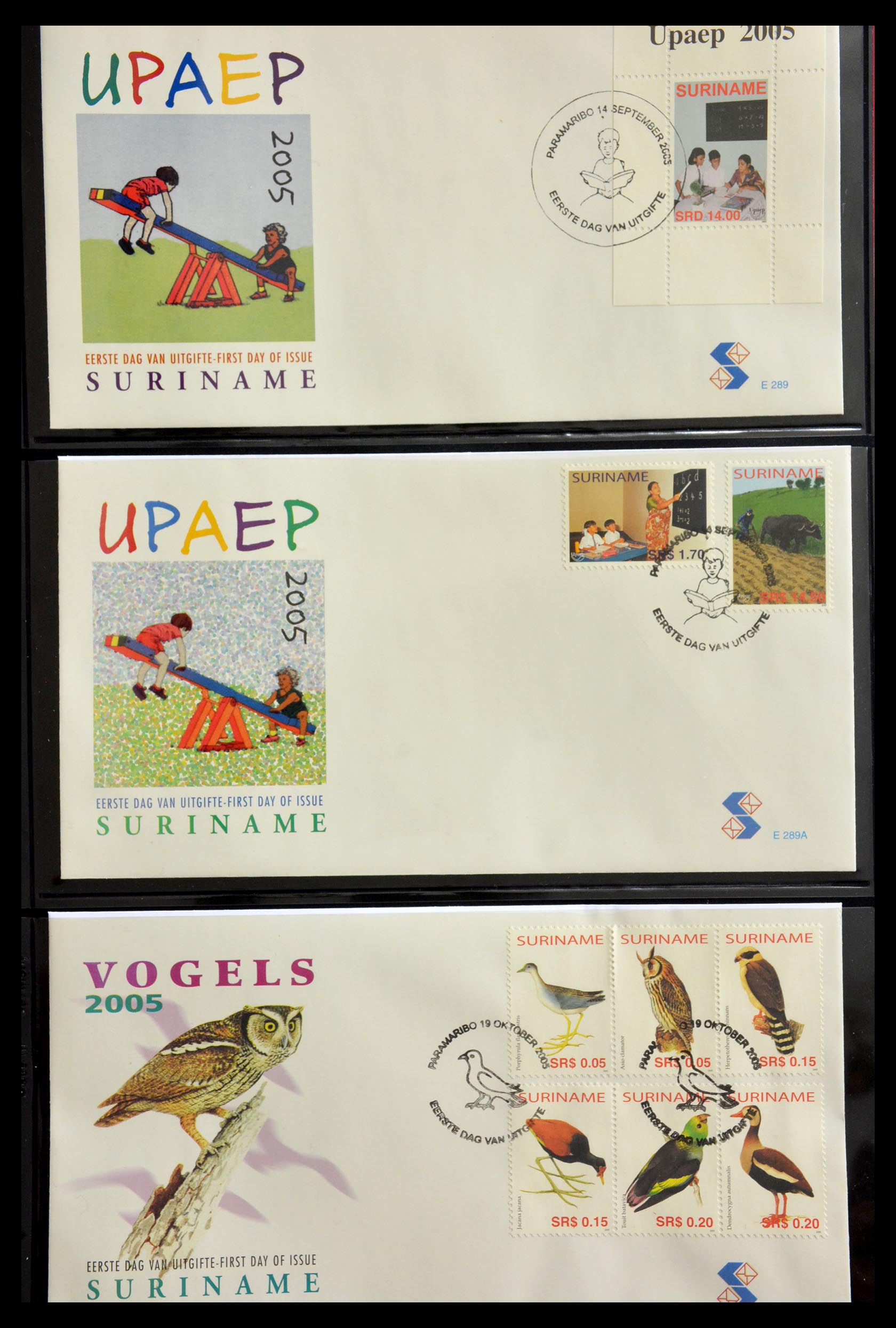 29235 197 - 29235 Suriname FDC's 1960-2006.